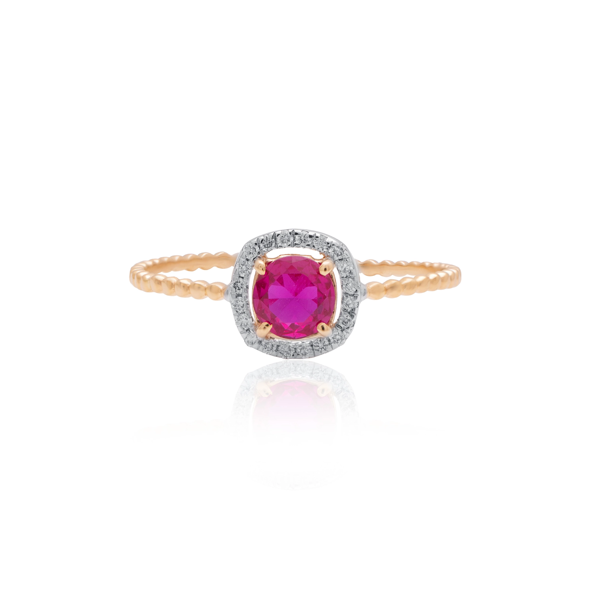 Yellow Gold Diamond Ring