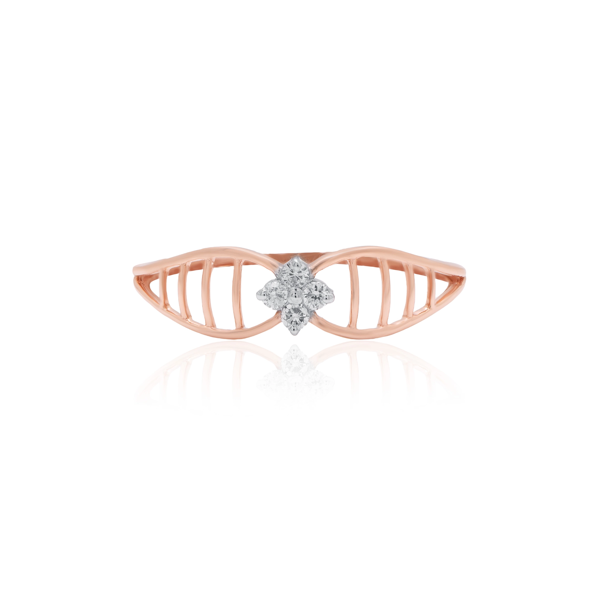Rose Gold Diamond Ring