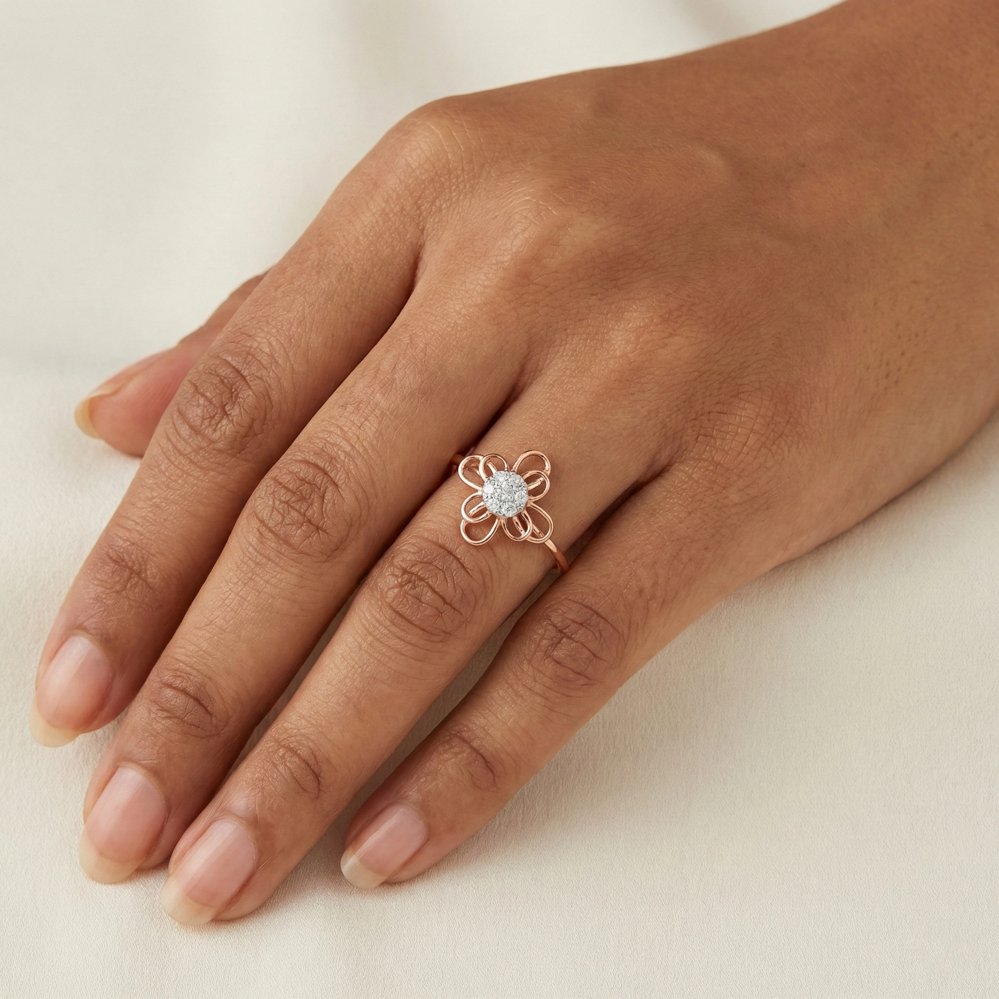 Yellow Gold Diamond Ring thumbnail 2