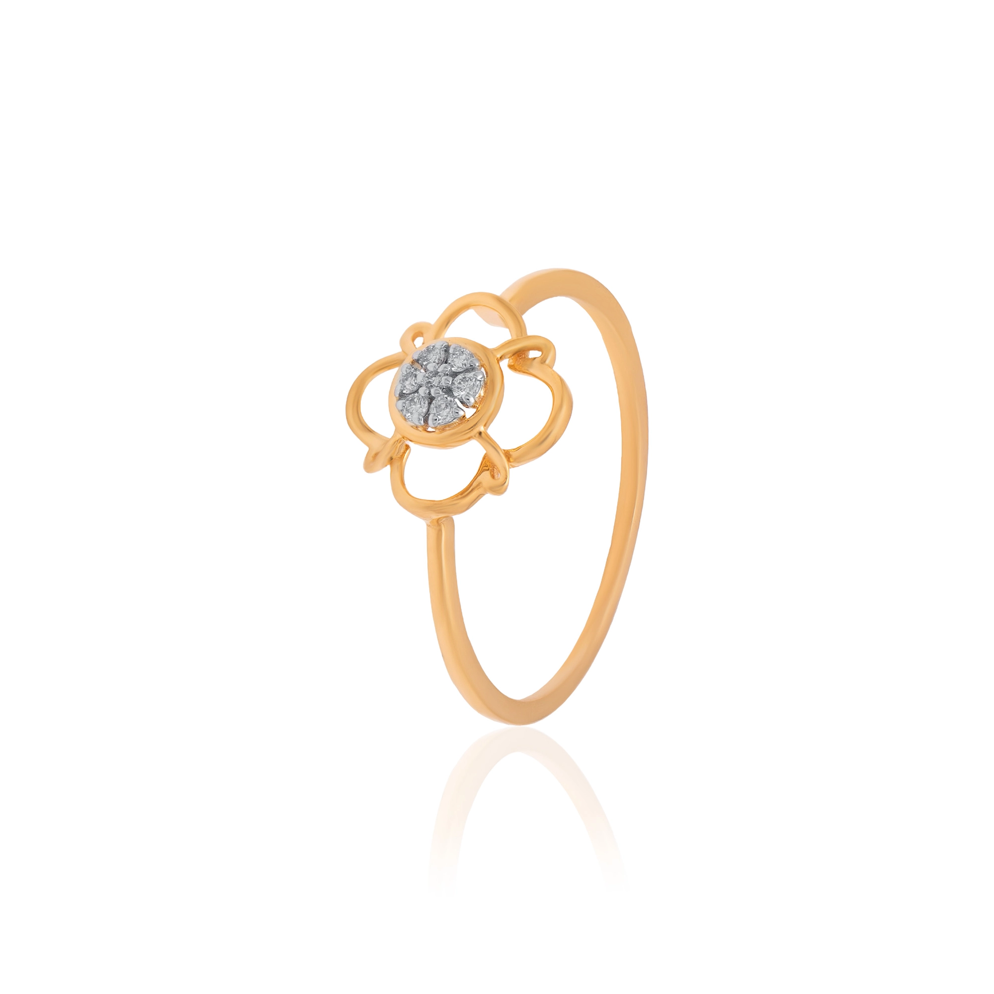Yellow Gold Diamond Ring thumbnail 3
