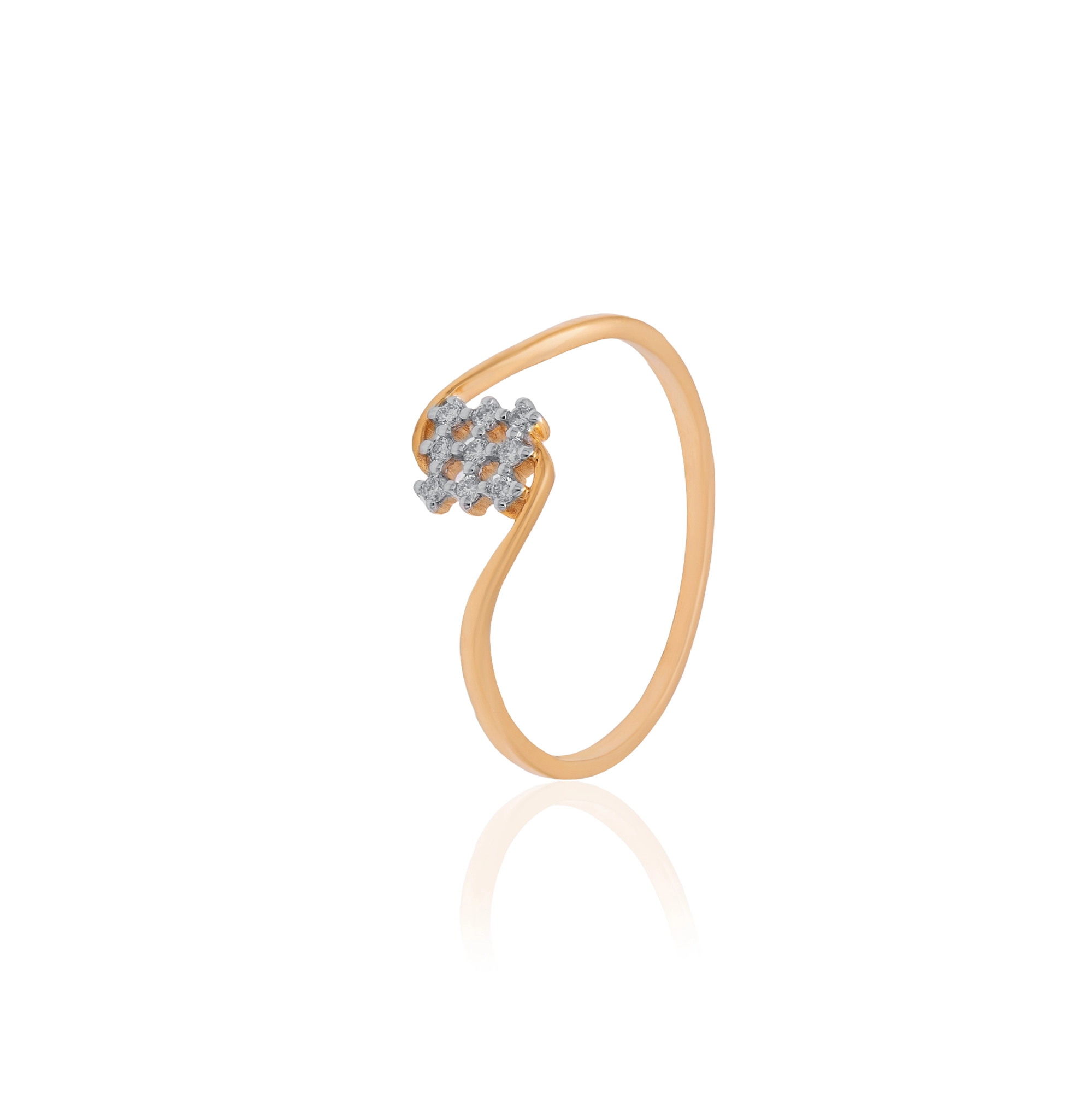 Yellow Gold Diamond Ring thumbnail 3