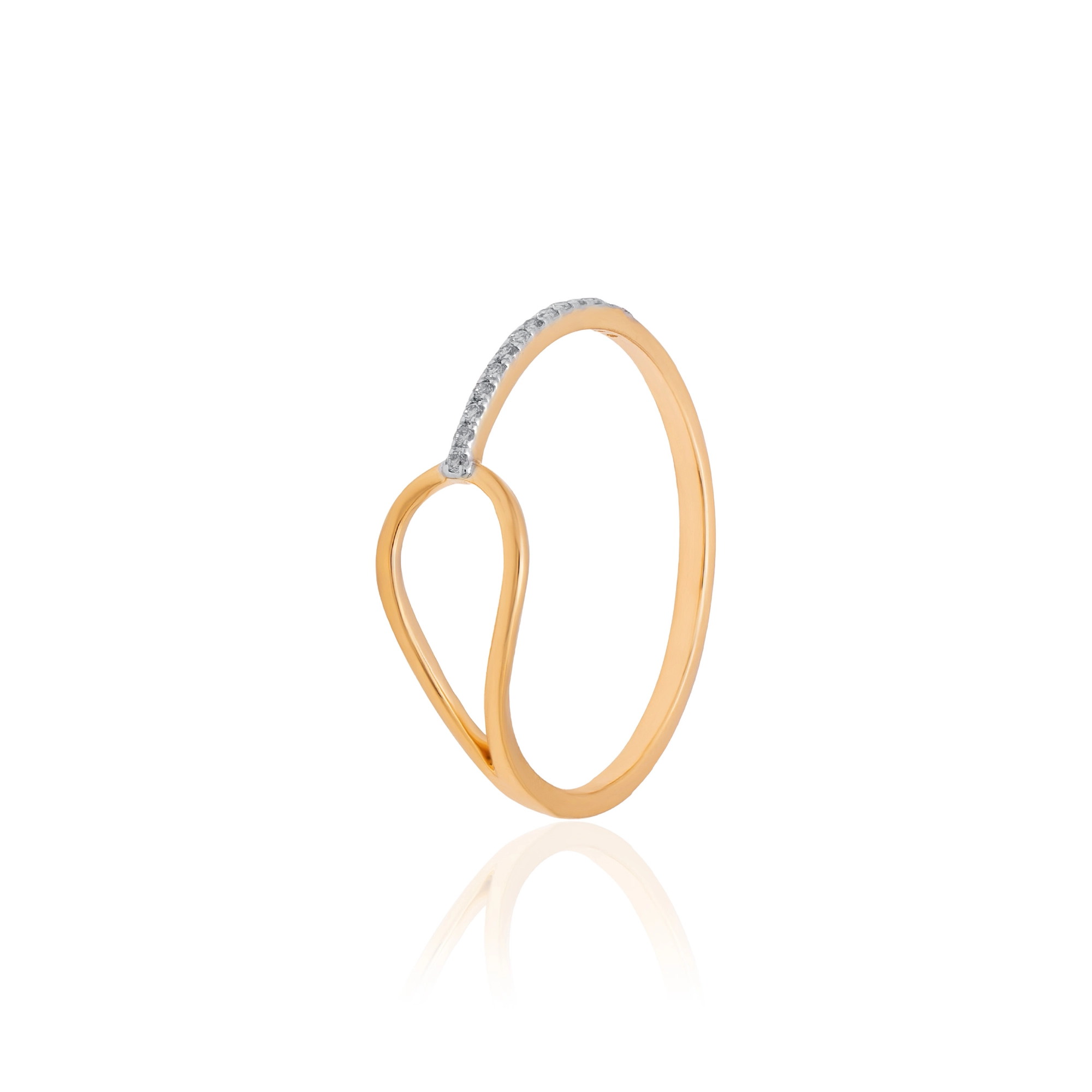 Yellow Gold Diamond Ring thumbnail 3