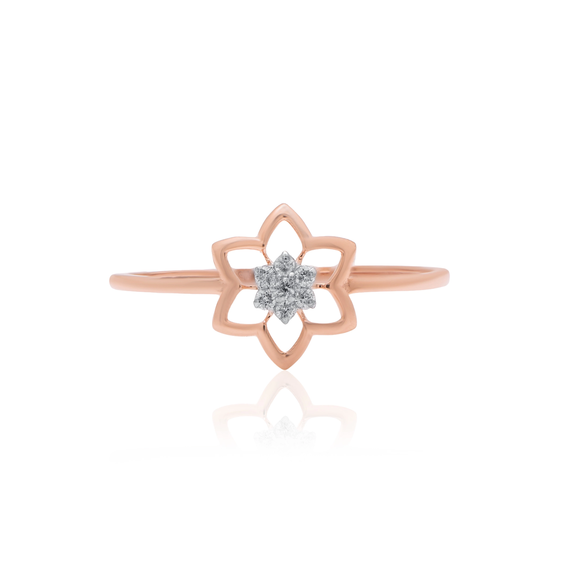 Rose Gold Diamond Ring