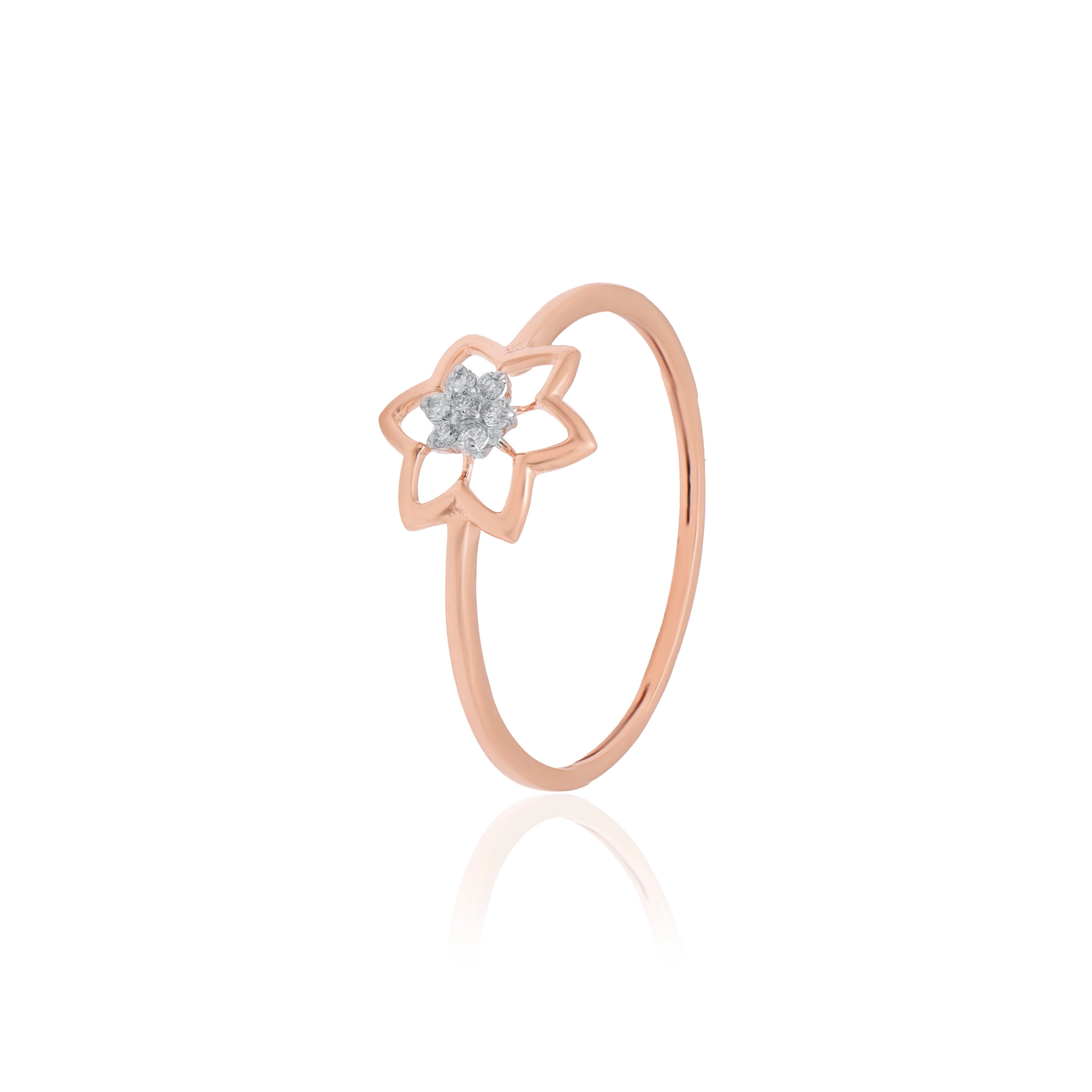 Rose Gold Diamond Ring thumbnail 3
