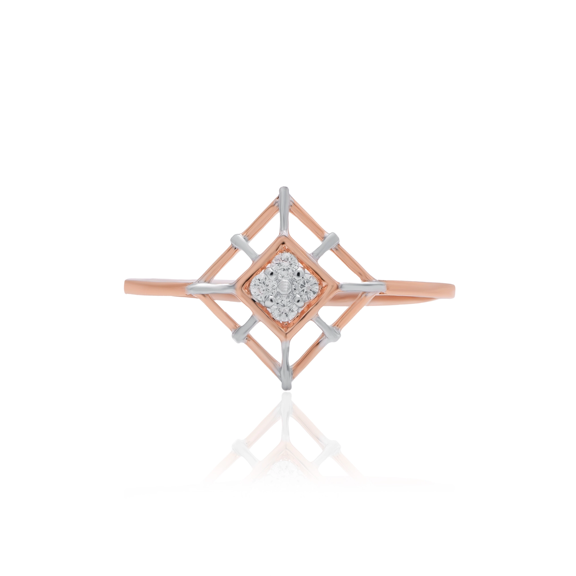 Rose Gold Diamond Ring