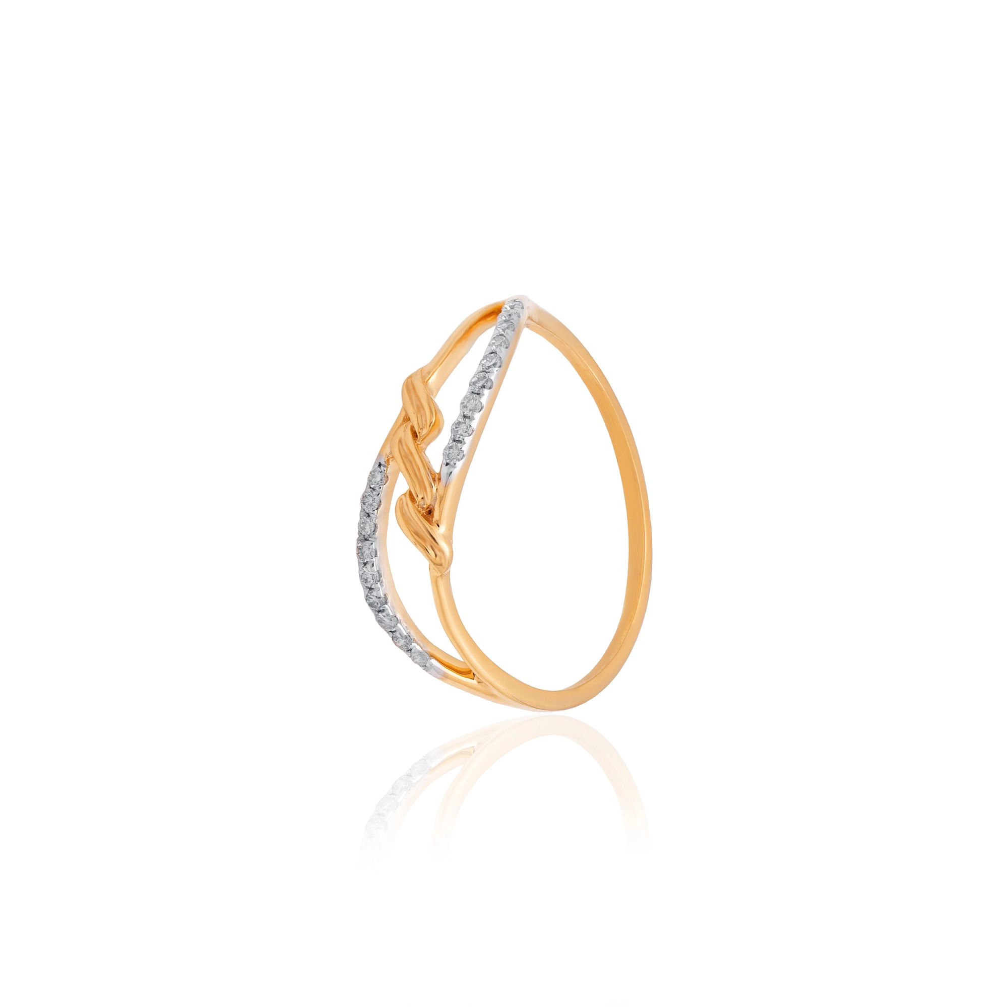 Yellow Gold Diamond Ring thumbnail 3