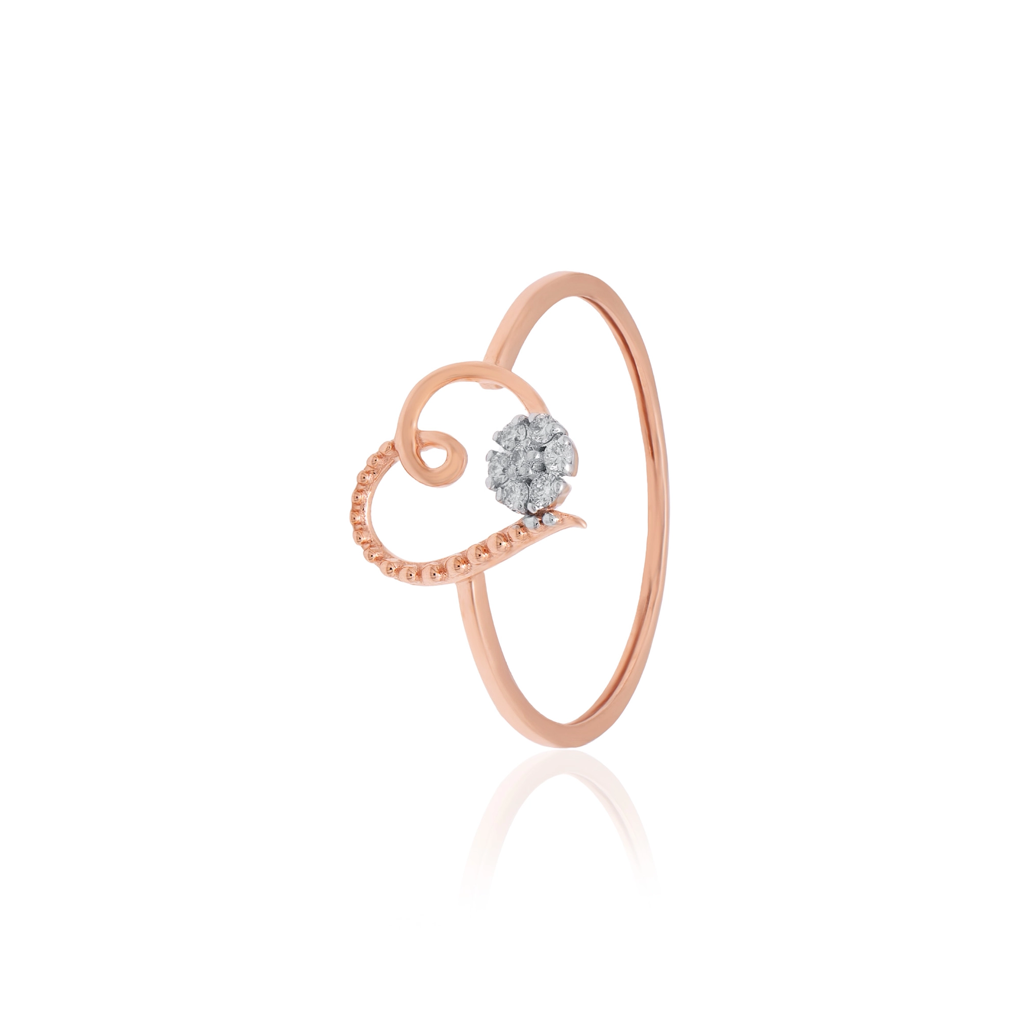 Rose Gold Diamond Ring thumbnail 3