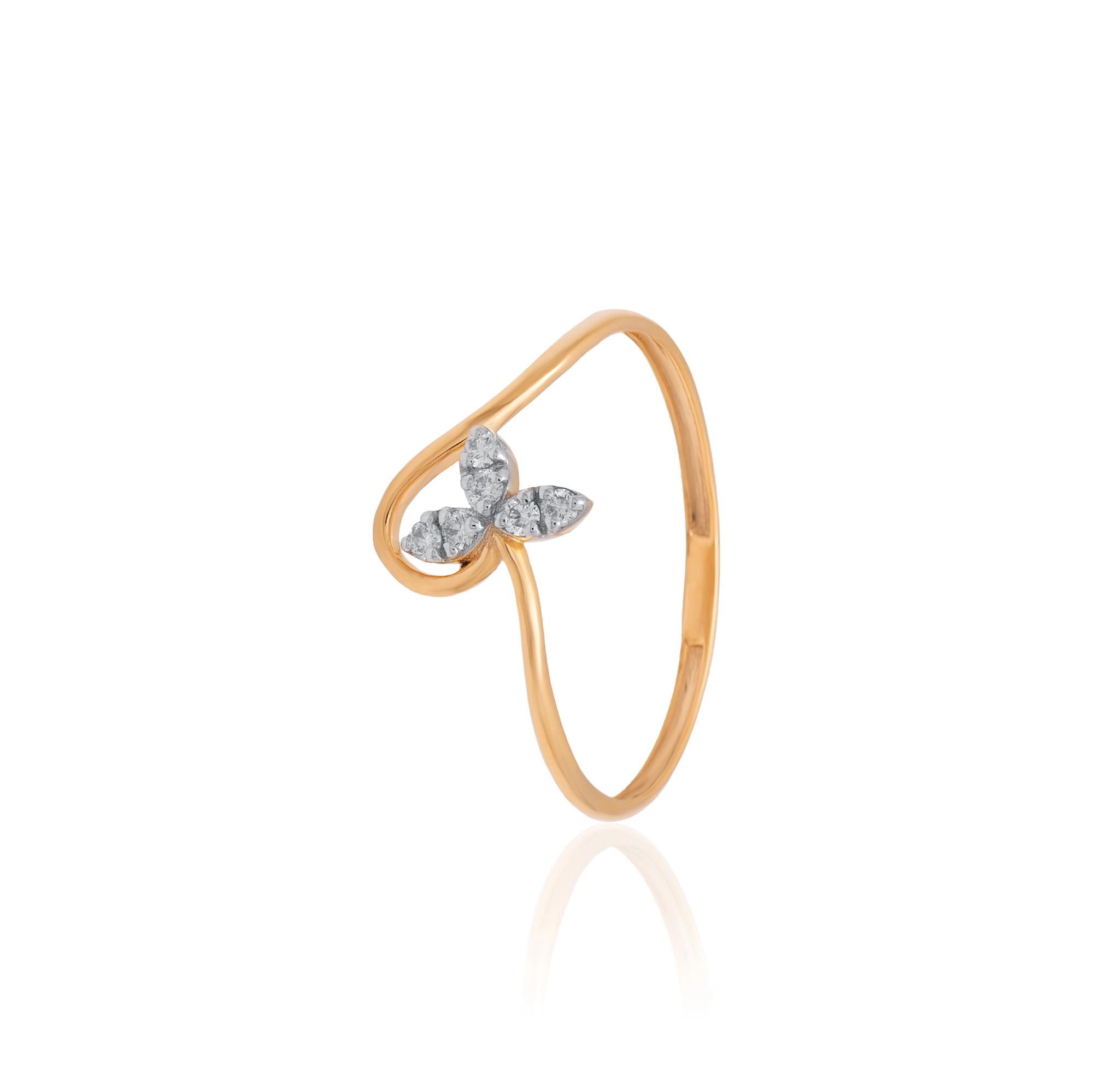 Yellow Gold Diamond Ring thumbnail 3
