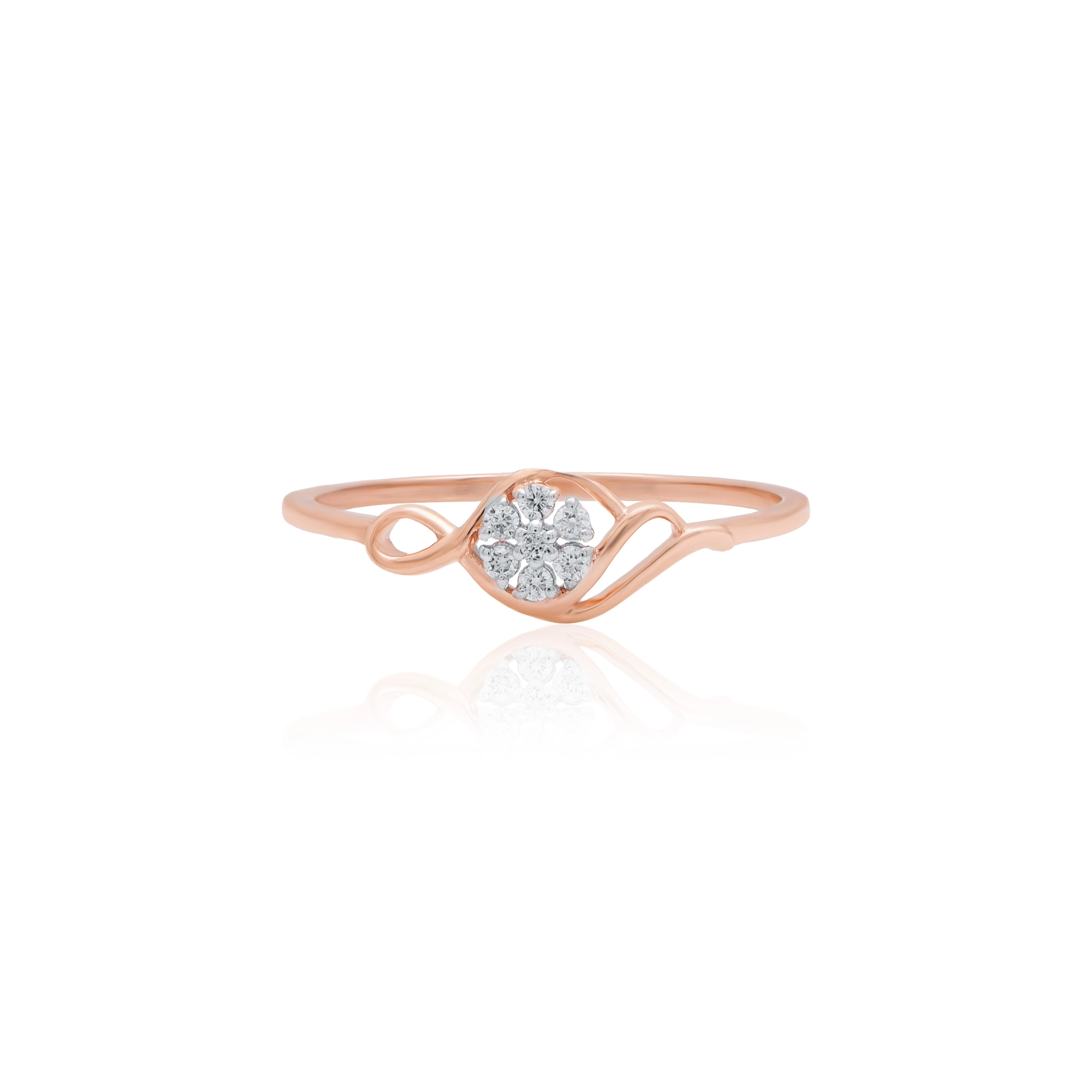 Rose Gold Diamond Ring