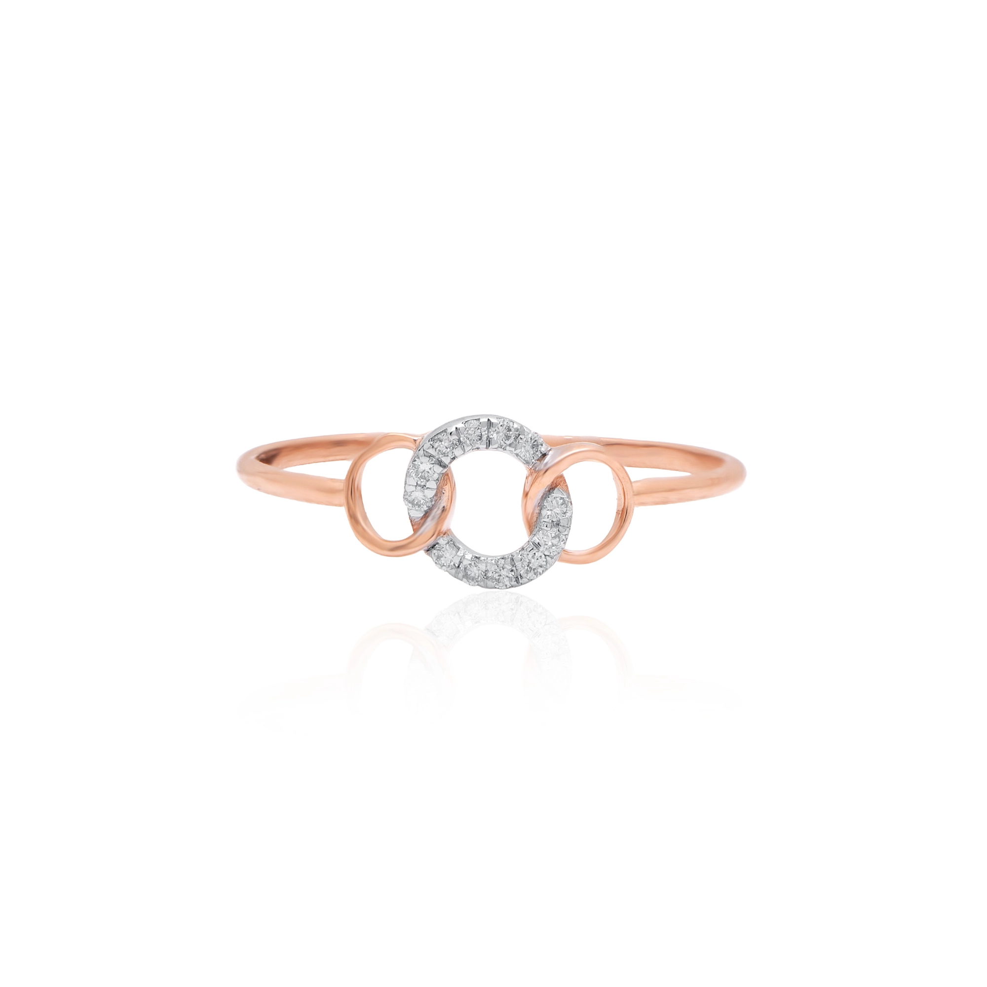 Rose Gold Diamond Ring