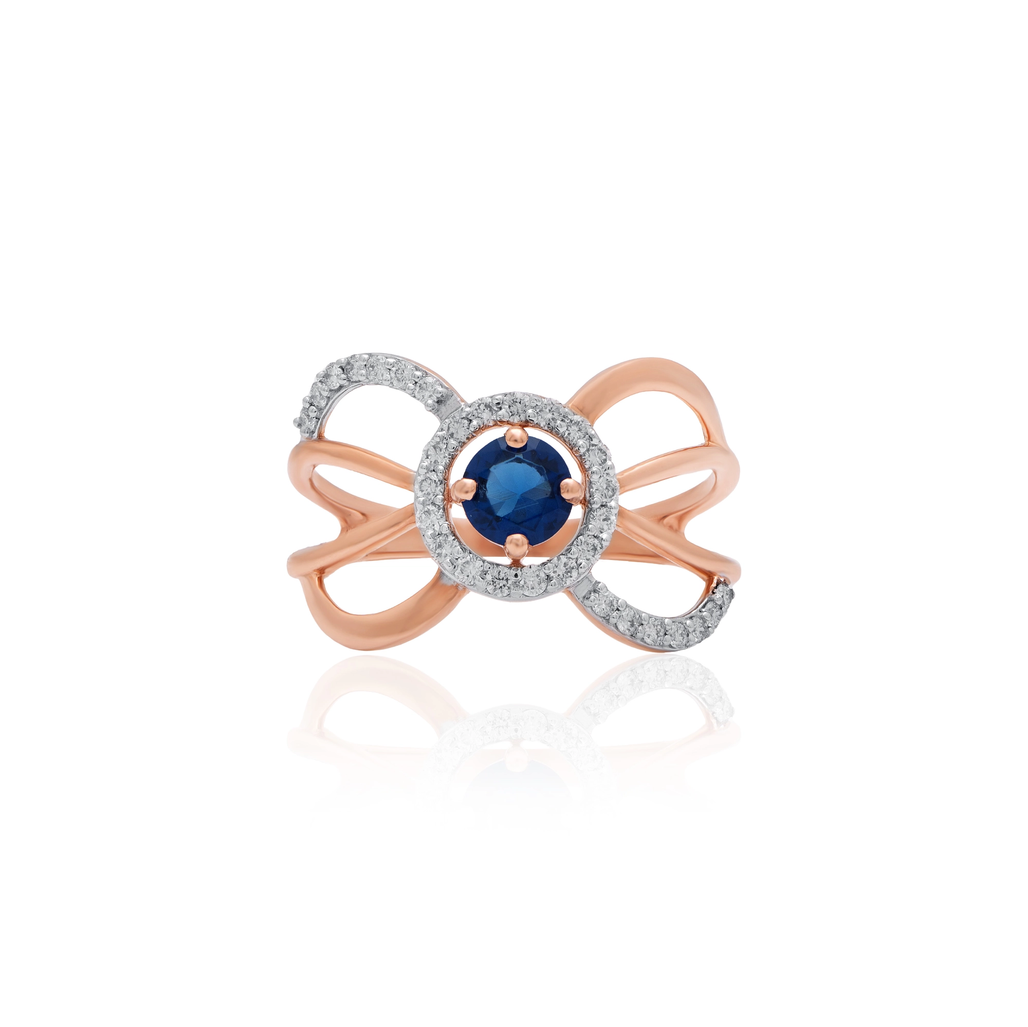 Rose Gold Diamond Ring
