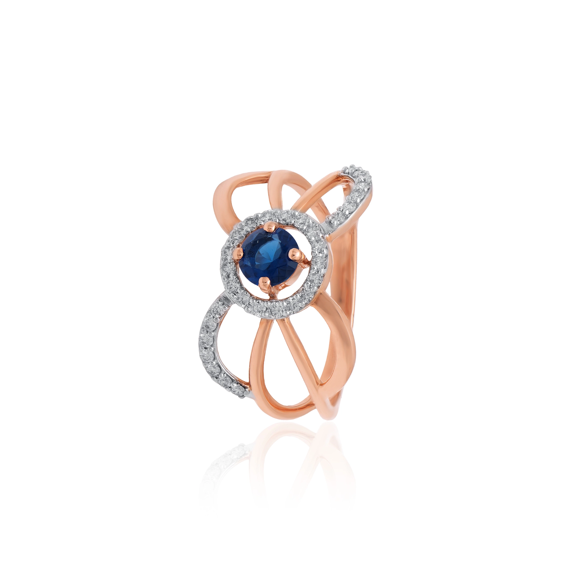 Rose Gold Diamond Ring thumbnail 3