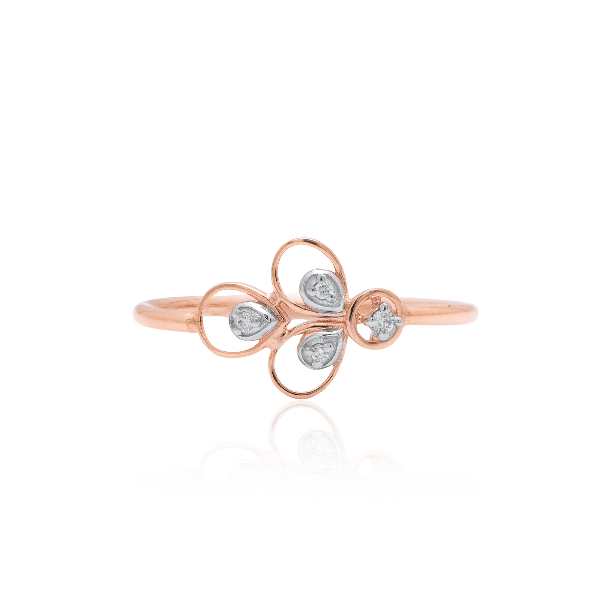 Rose Gold Diamond Ring