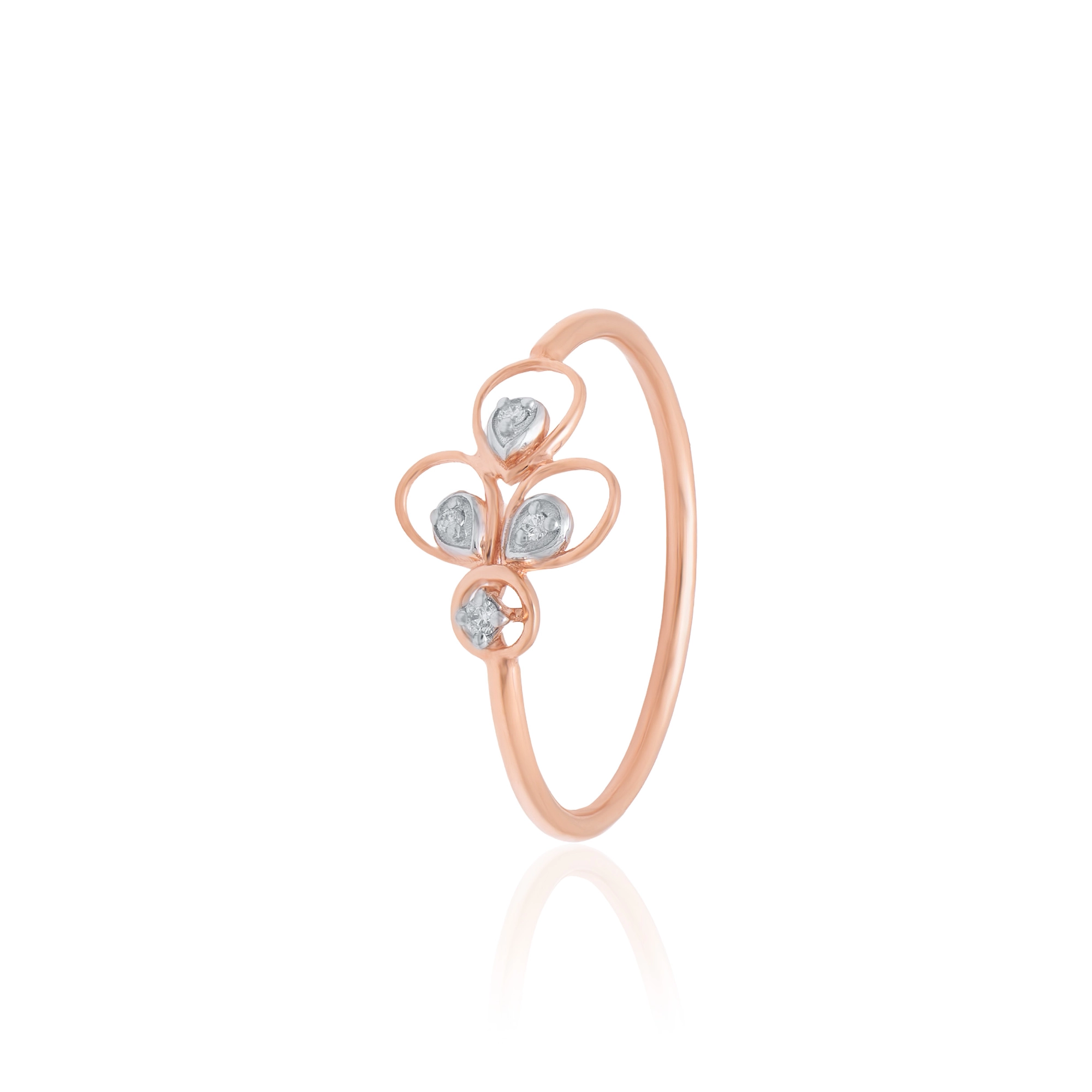 Rose Gold Diamond Ring thumbnail 3