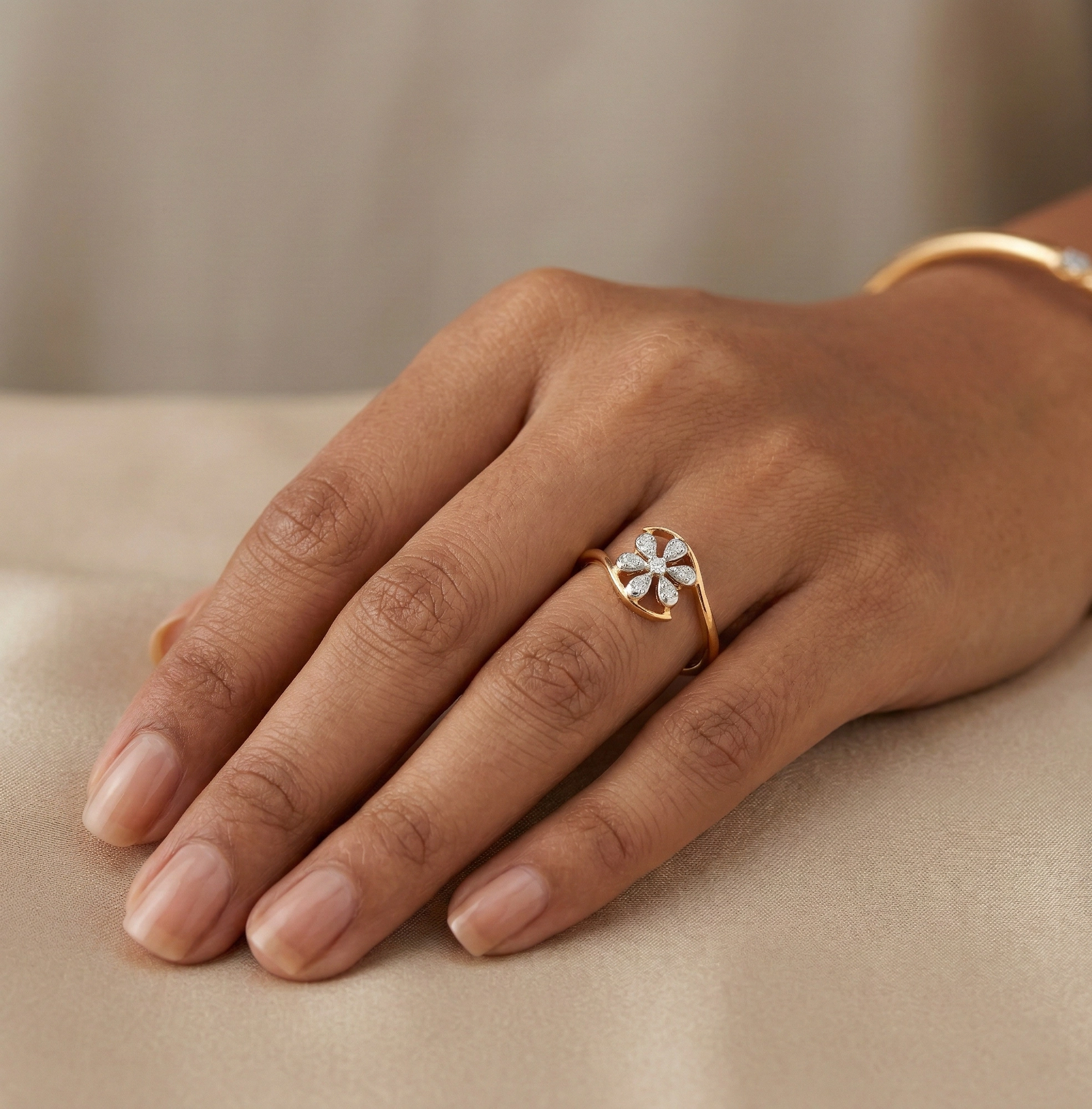 Yellow Gold Diamond Ring