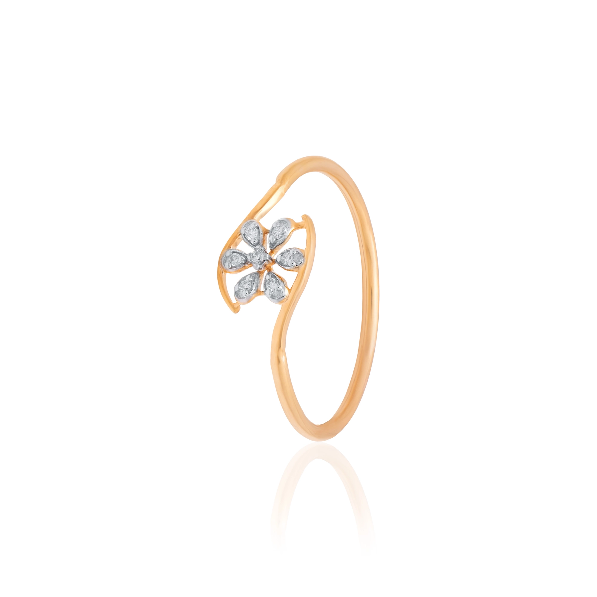 Yellow Gold Diamond Ring thumbnail 3