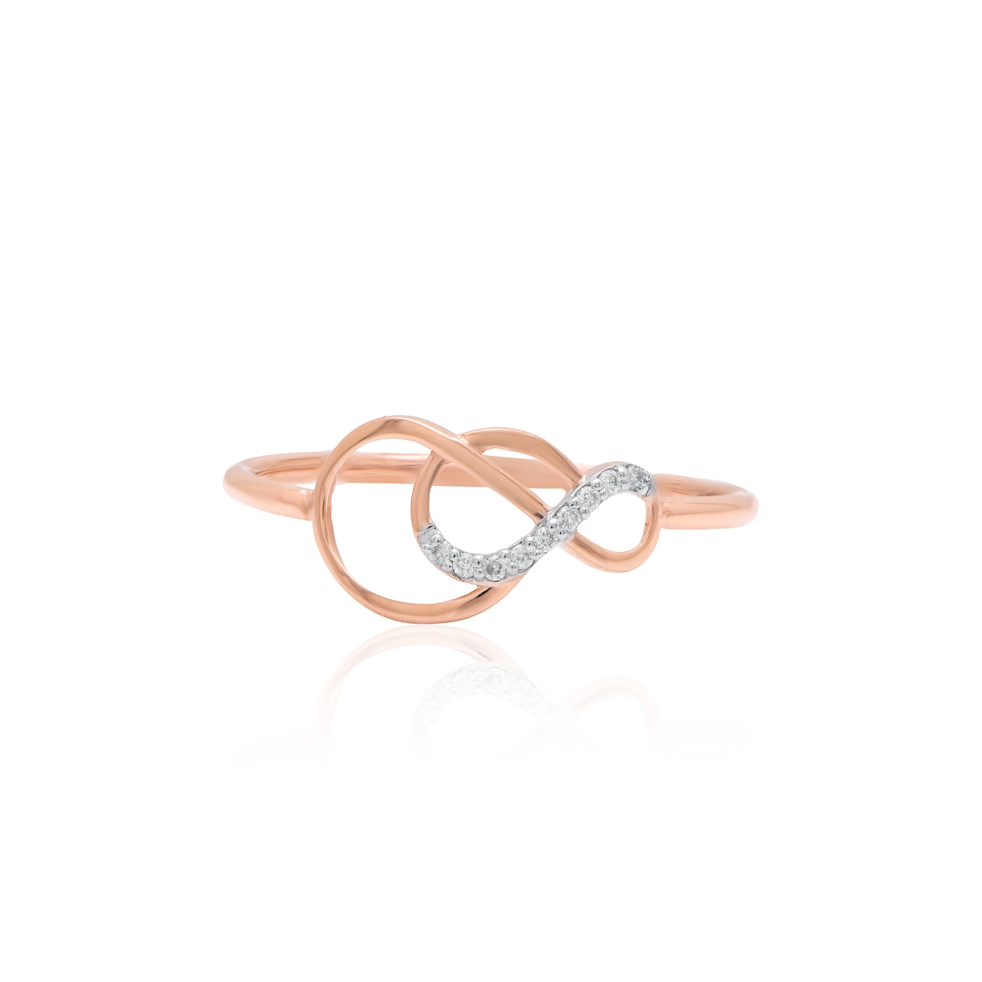 Rose Gold Diamond Ring