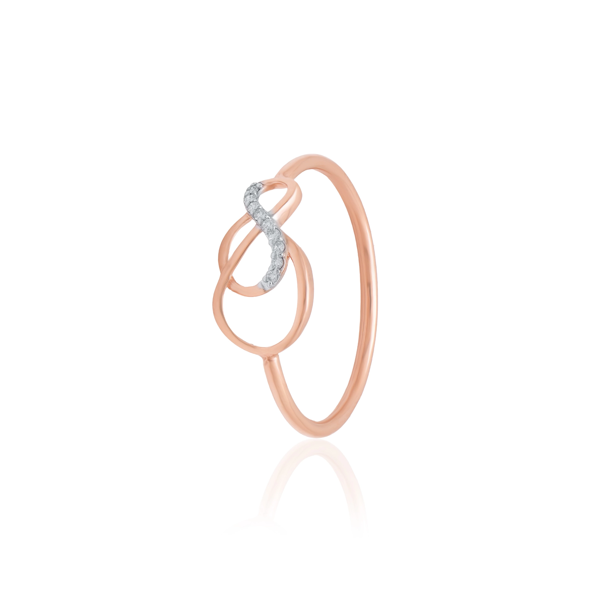 Rose Gold Diamond Ring thumbnail 3