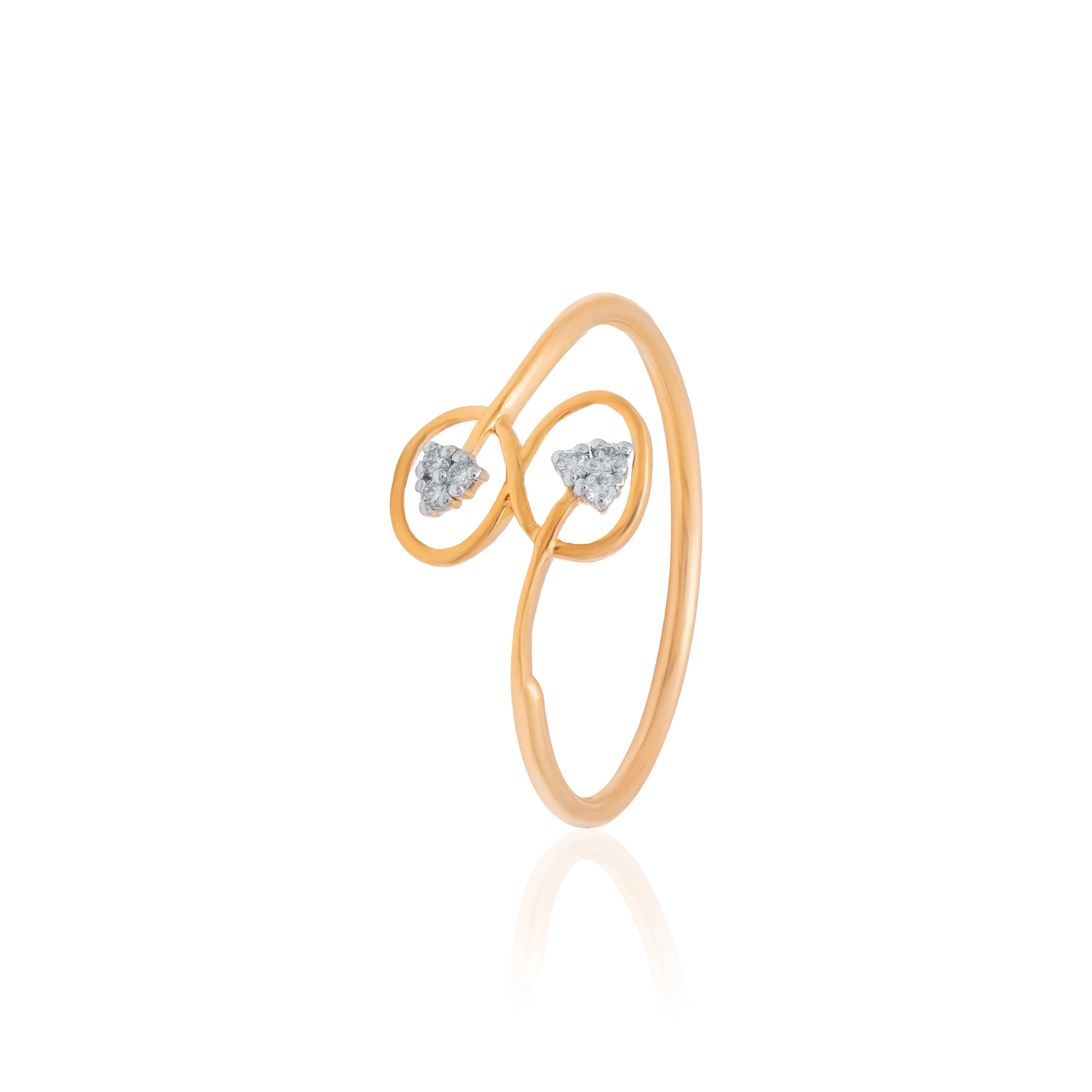 Yellow Gold Diamond Ring thumbnail 3
