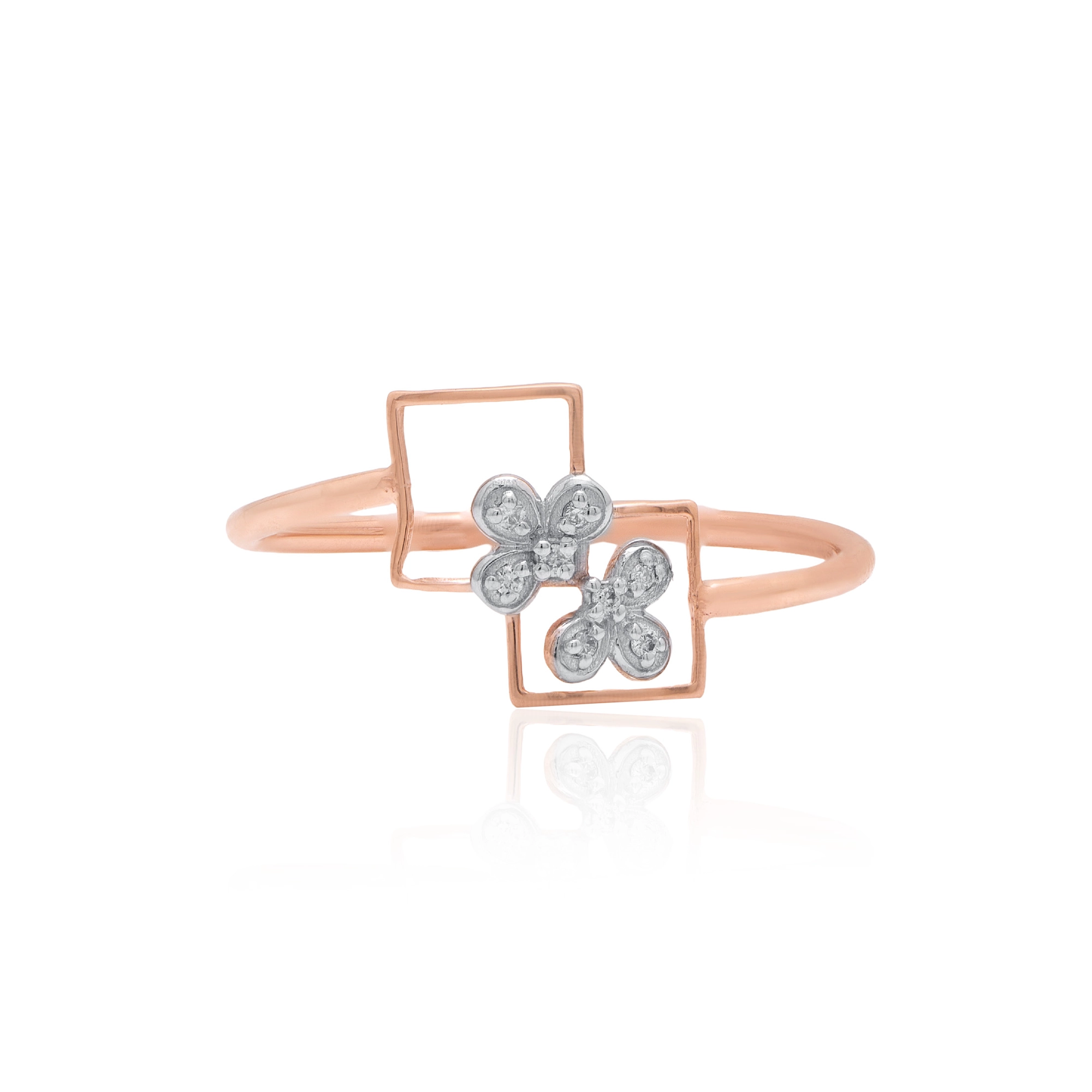 Rose Gold Diamond Ring