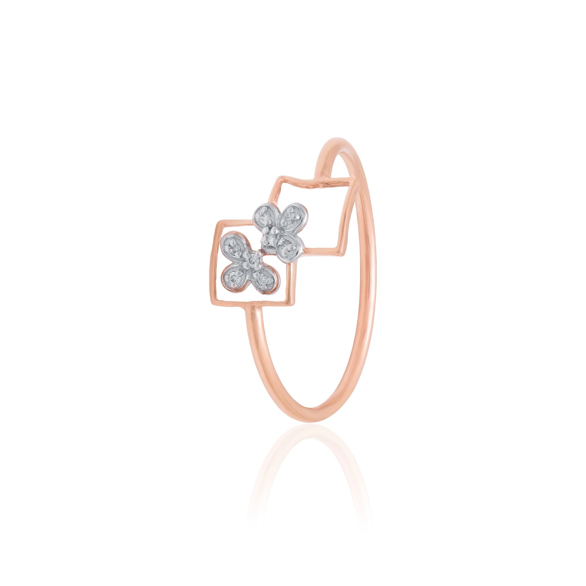 Rose Gold Diamond Ring thumbnail 3