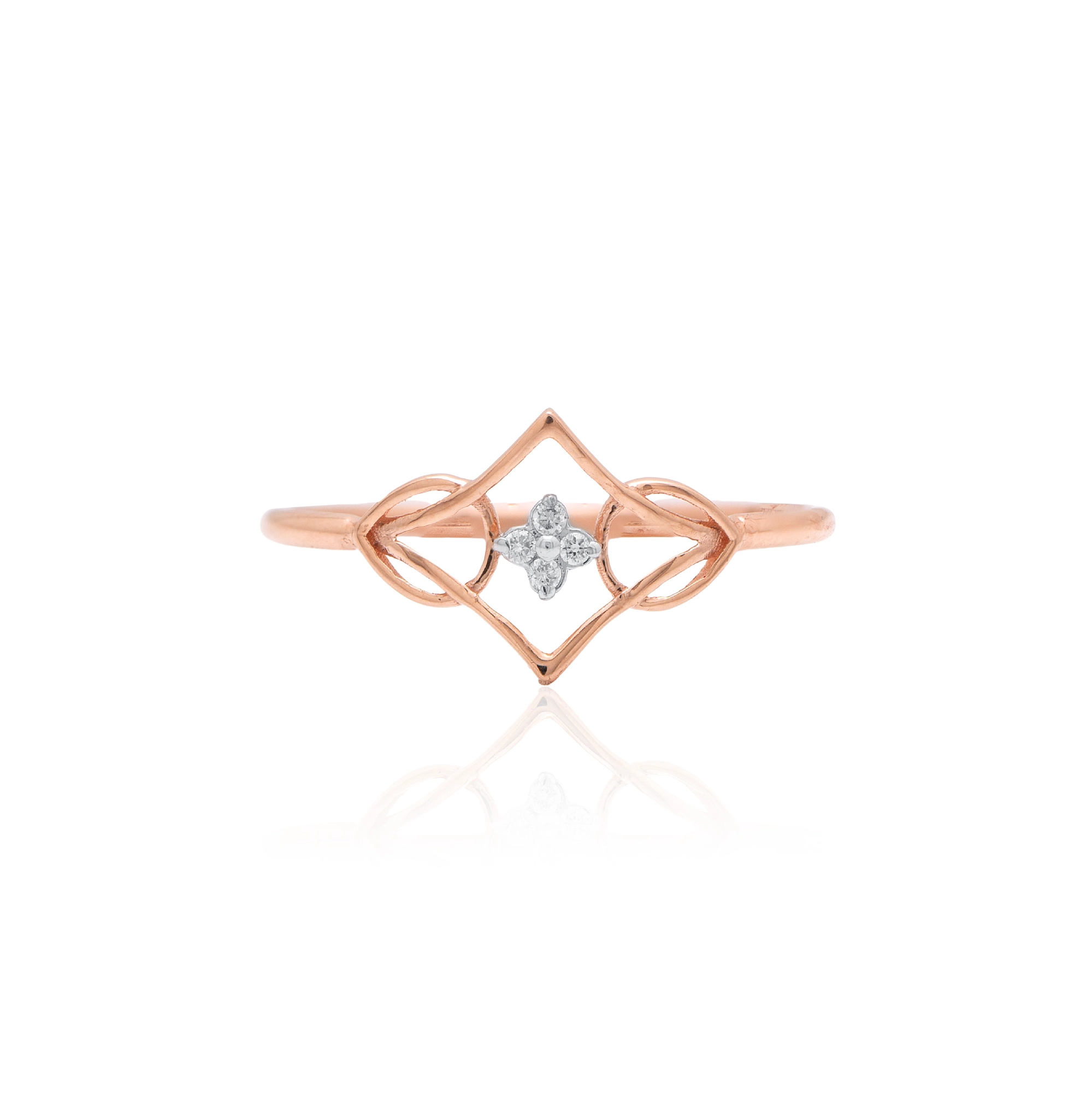 Rose Gold Diamond Ring