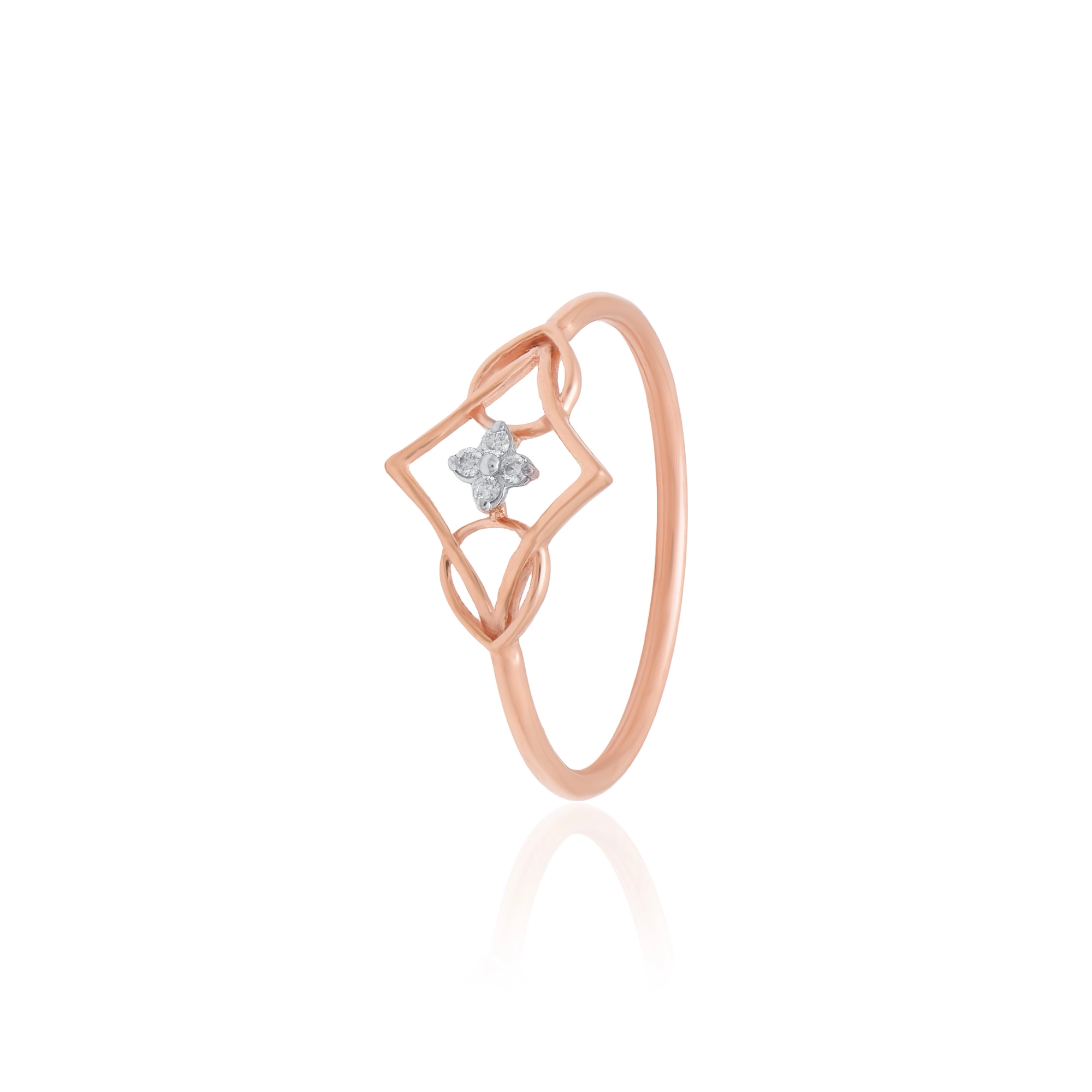 Rose Gold Diamond Ring thumbnail 3