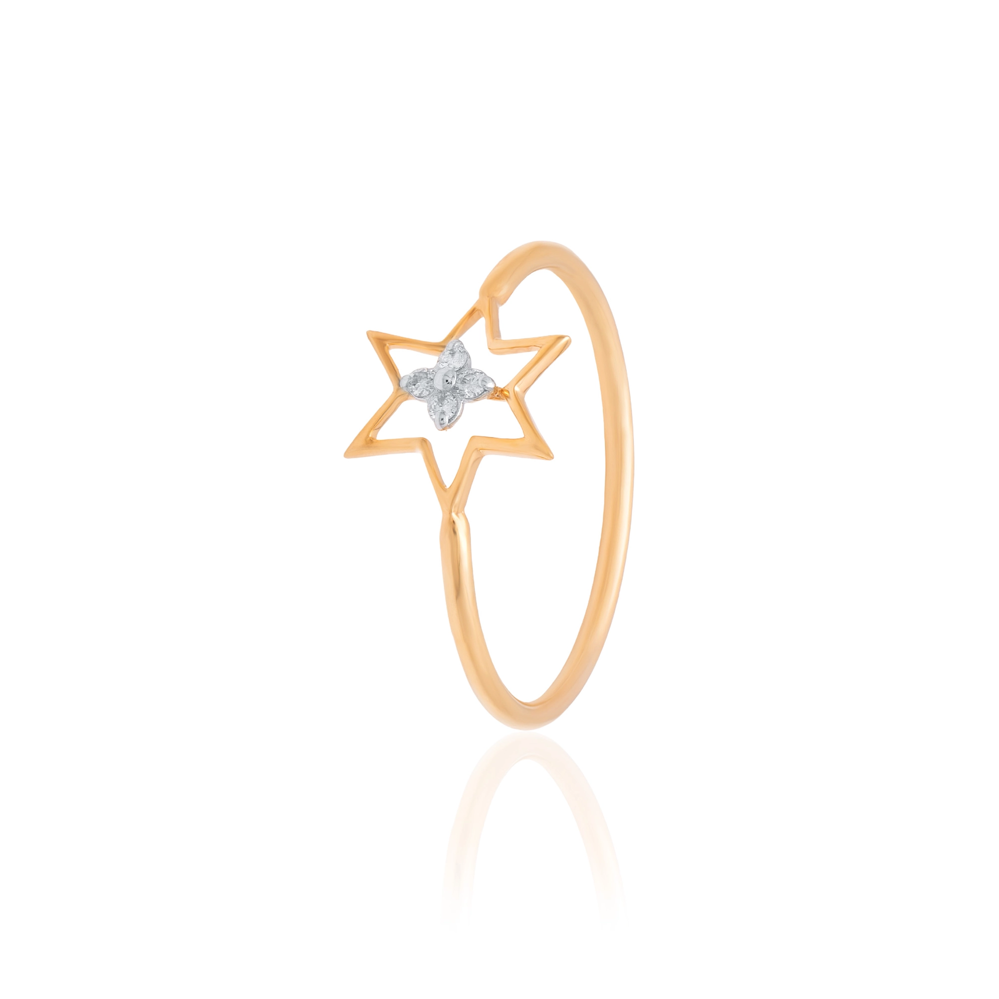Yellow Gold Diamond Ring thumbnail 3