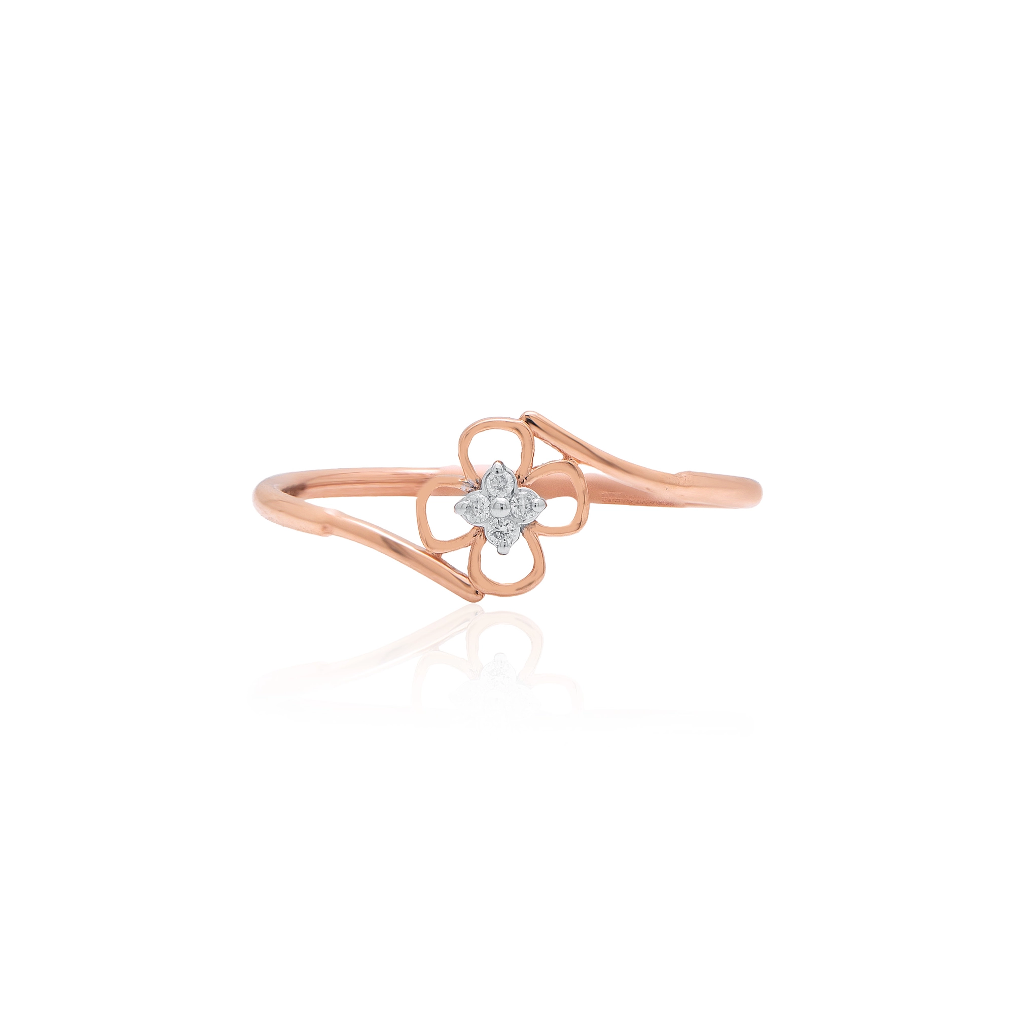 Rose Gold Diamond Ring