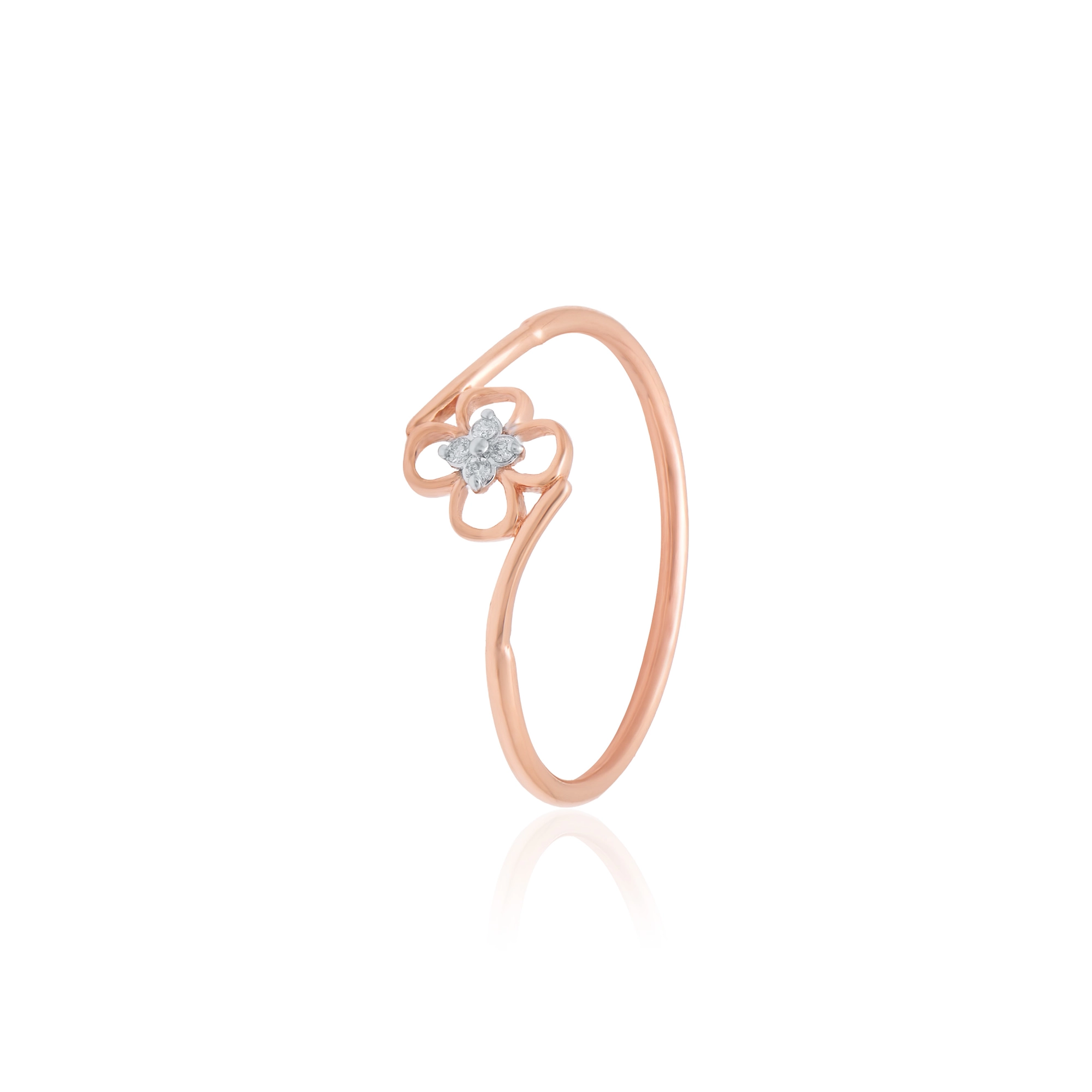 Rose Gold Diamond Ring thumbnail 2