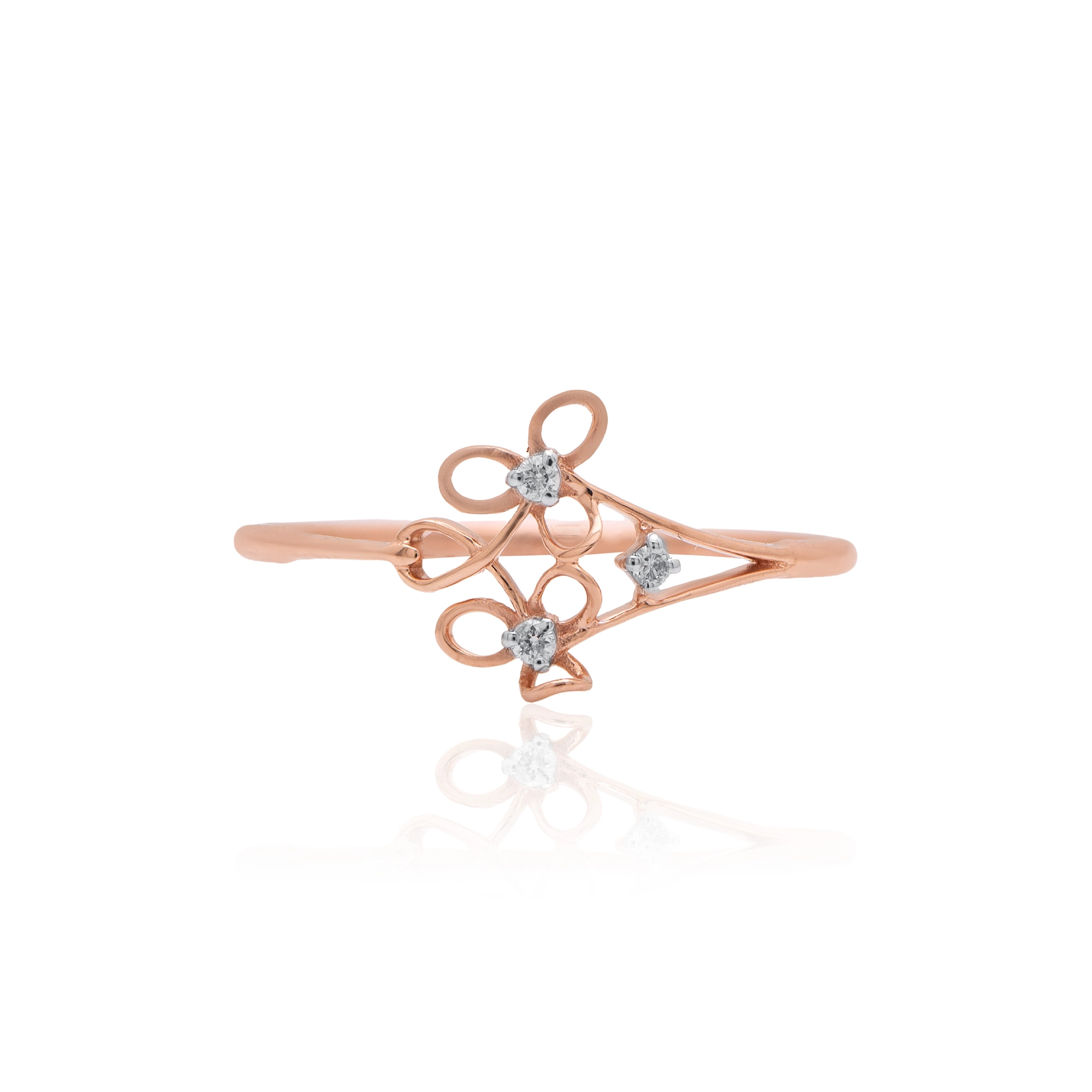 Rose Gold Diamond Ring