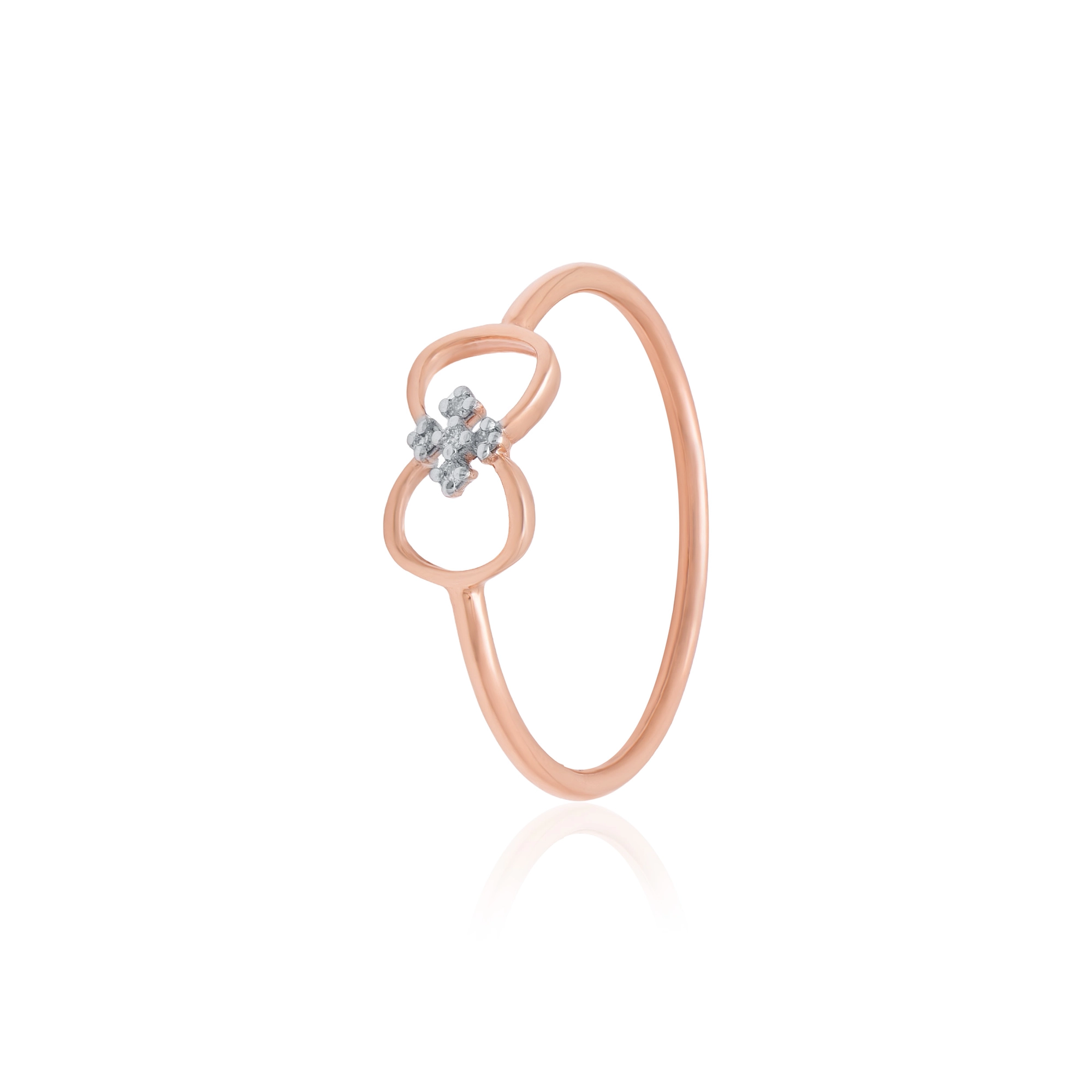 Rose Gold Diamond Ring thumbnail 3