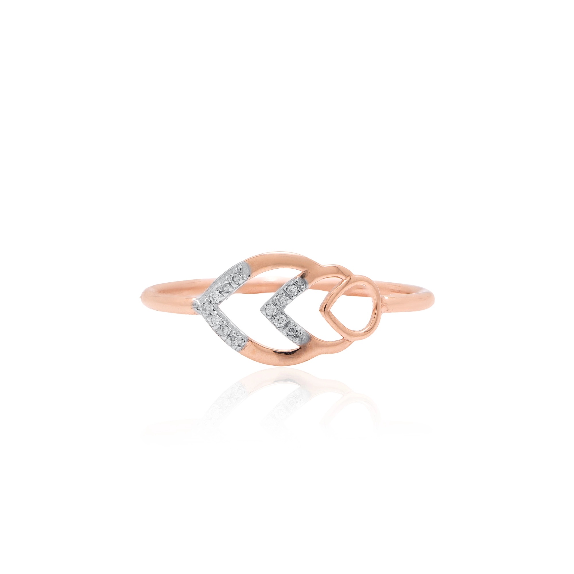 Rose Gold Diamond Ring