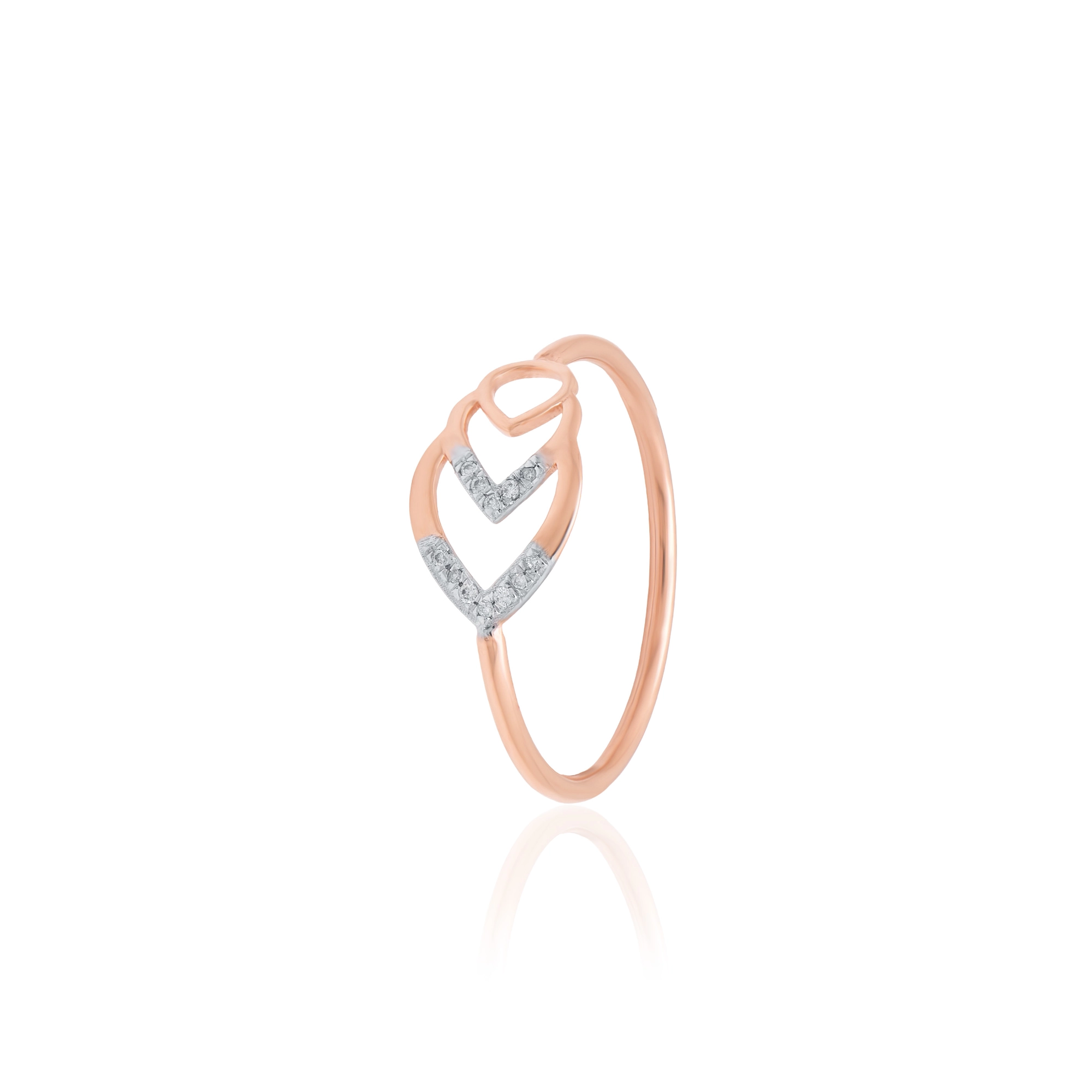 Rose Gold Diamond Ring thumbnail 3