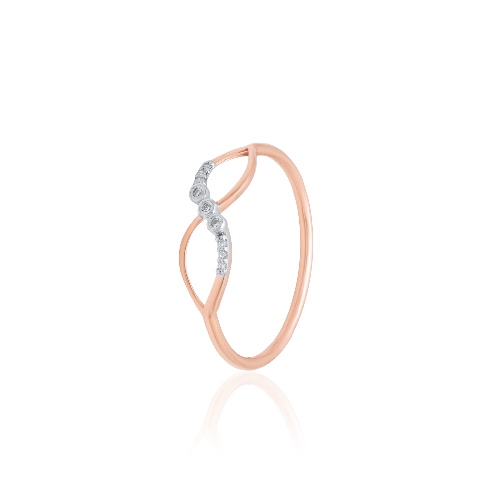 Rose Gold Diamond Ring thumbnail 3
