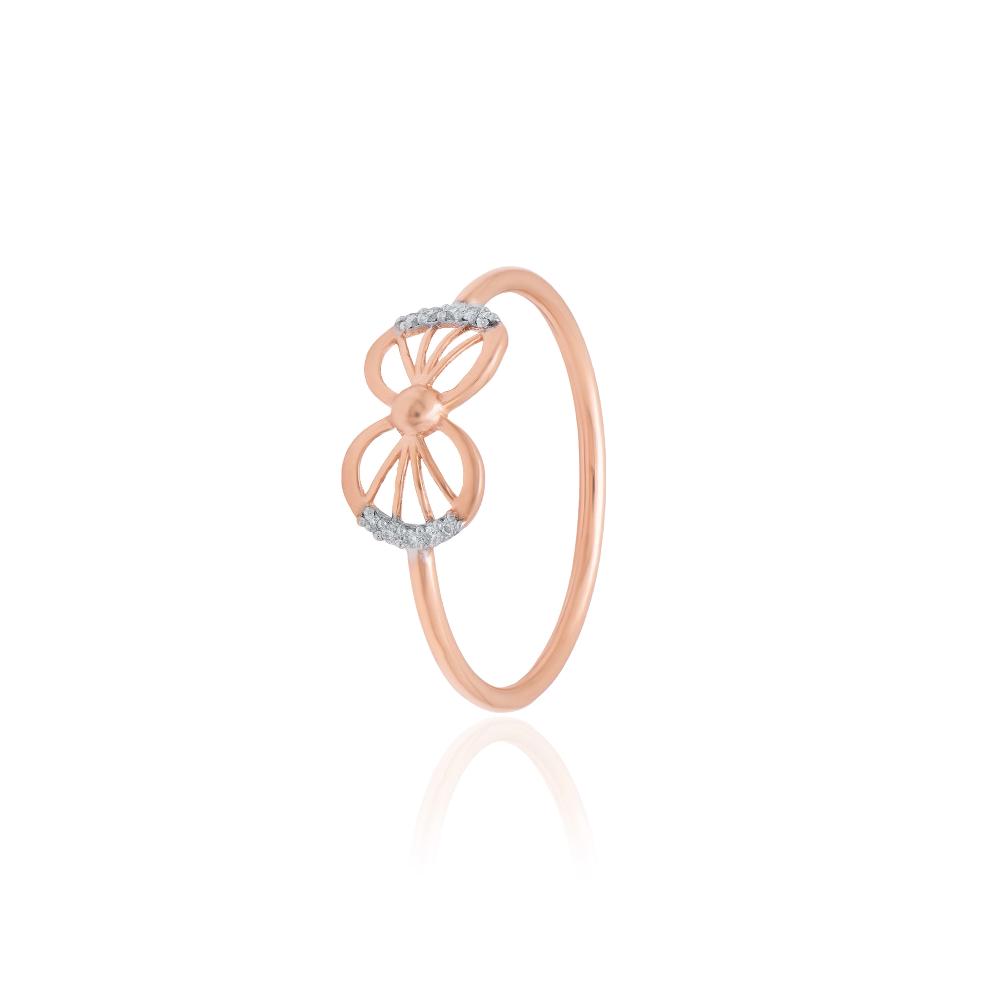 Rose Gold Diamond Ring thumbnail 3