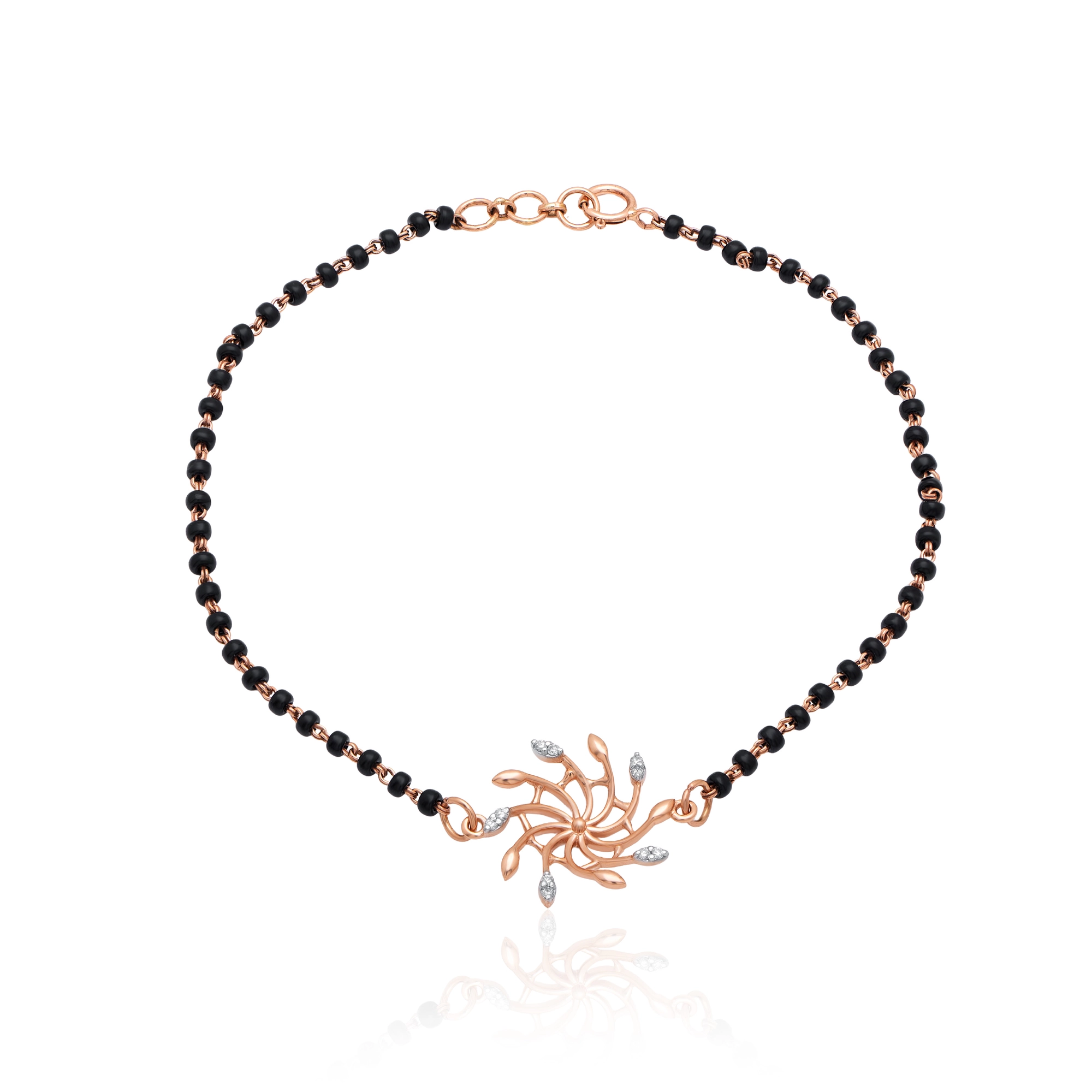 Rose Gold Diamond Mangalsutra thumbnail 2