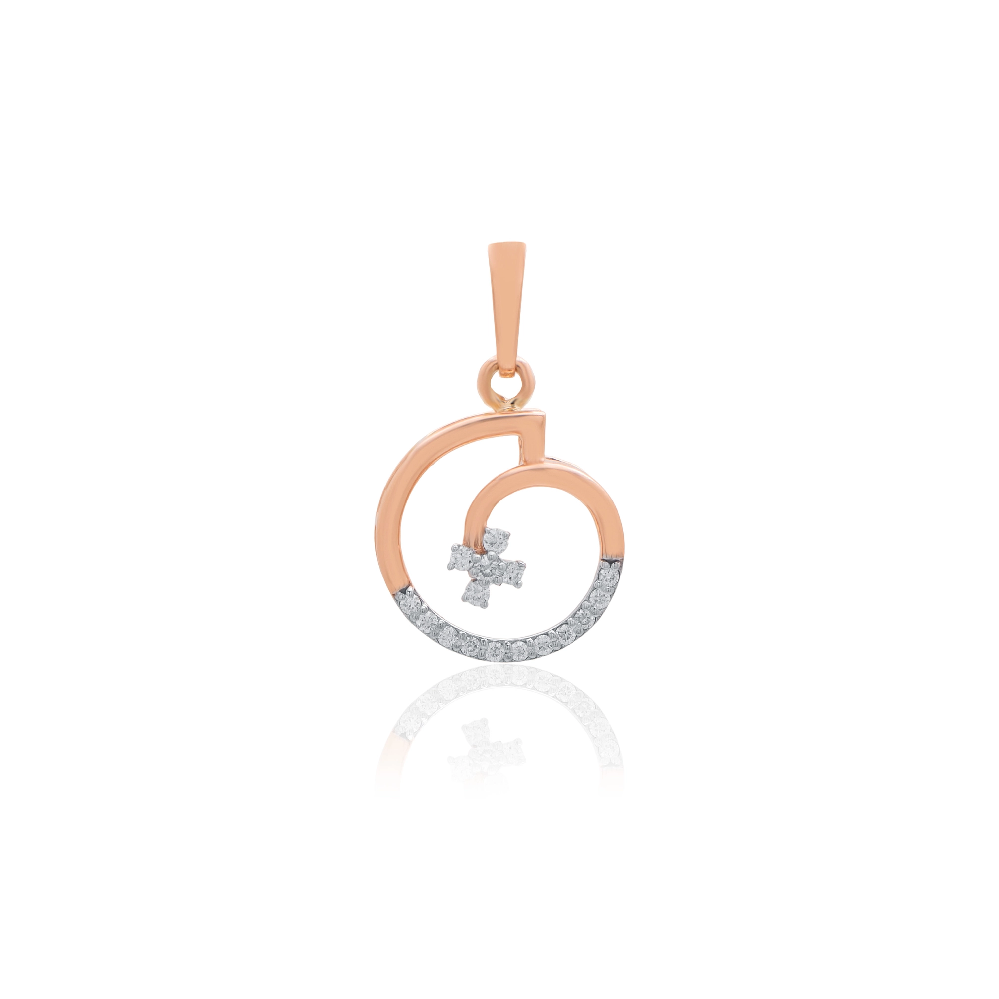 Yellow Gold Diamond Pendant