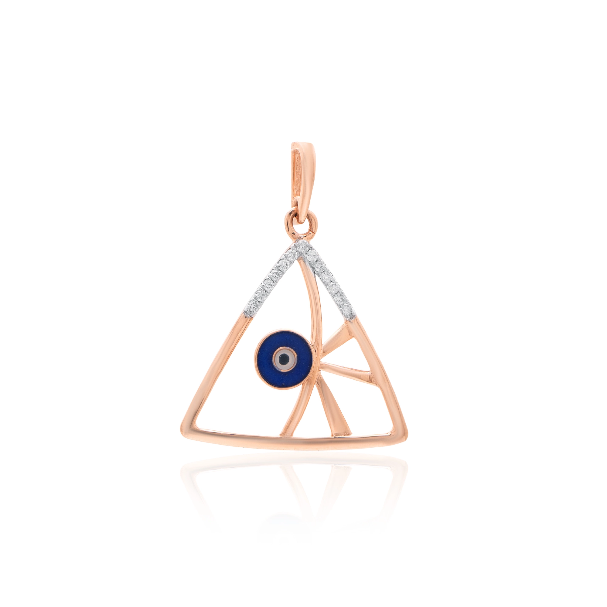 Rose Gold Diamond Pendant