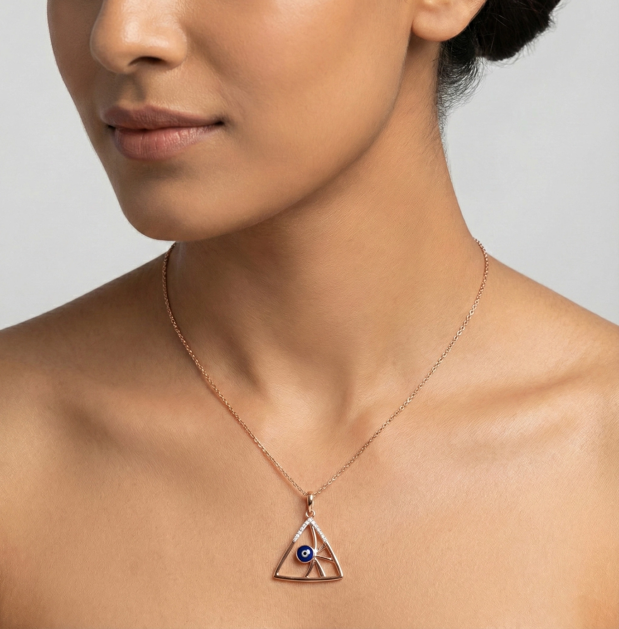 Rose Gold Diamond Pendant
