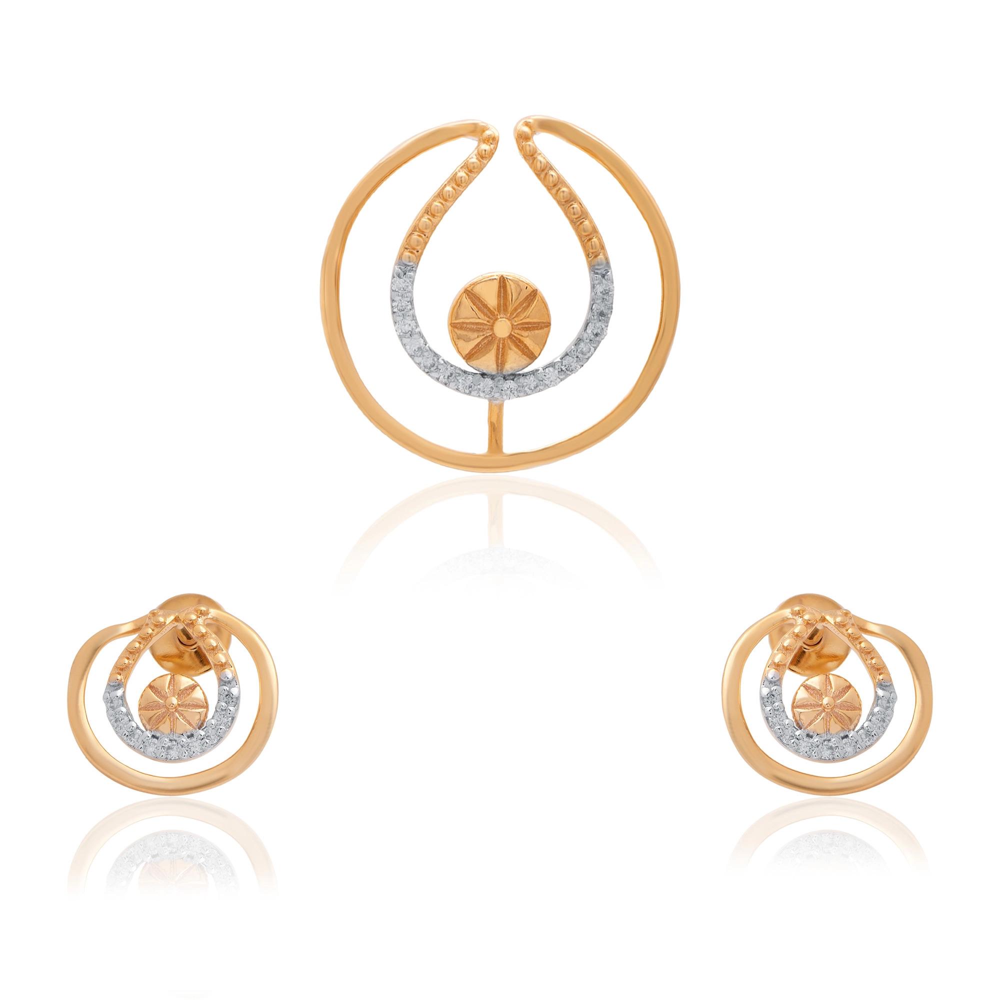 Rose Gold Diamond Pendant thumbnail 3