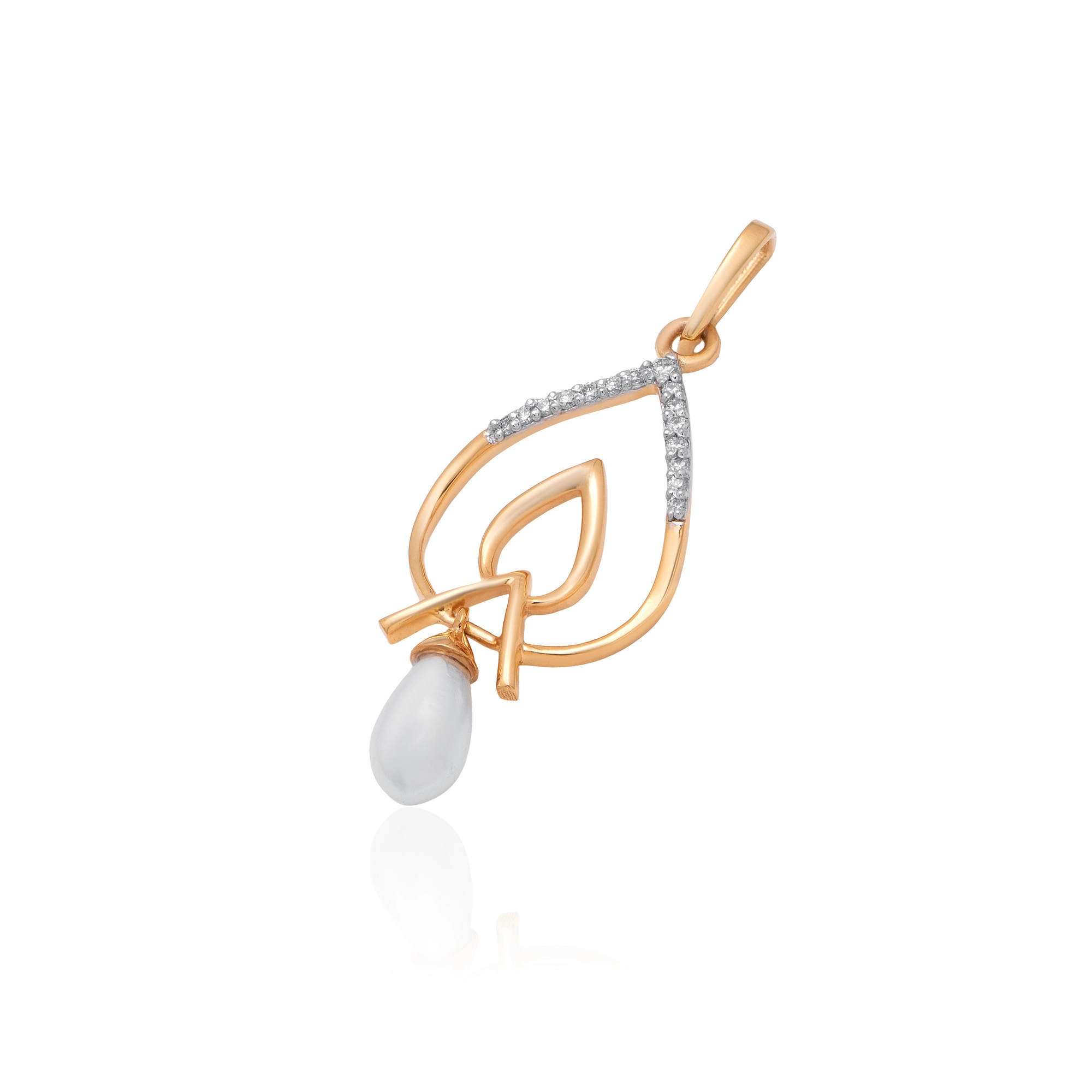 Yellow Gold Diamond Pendant thumbnail 2