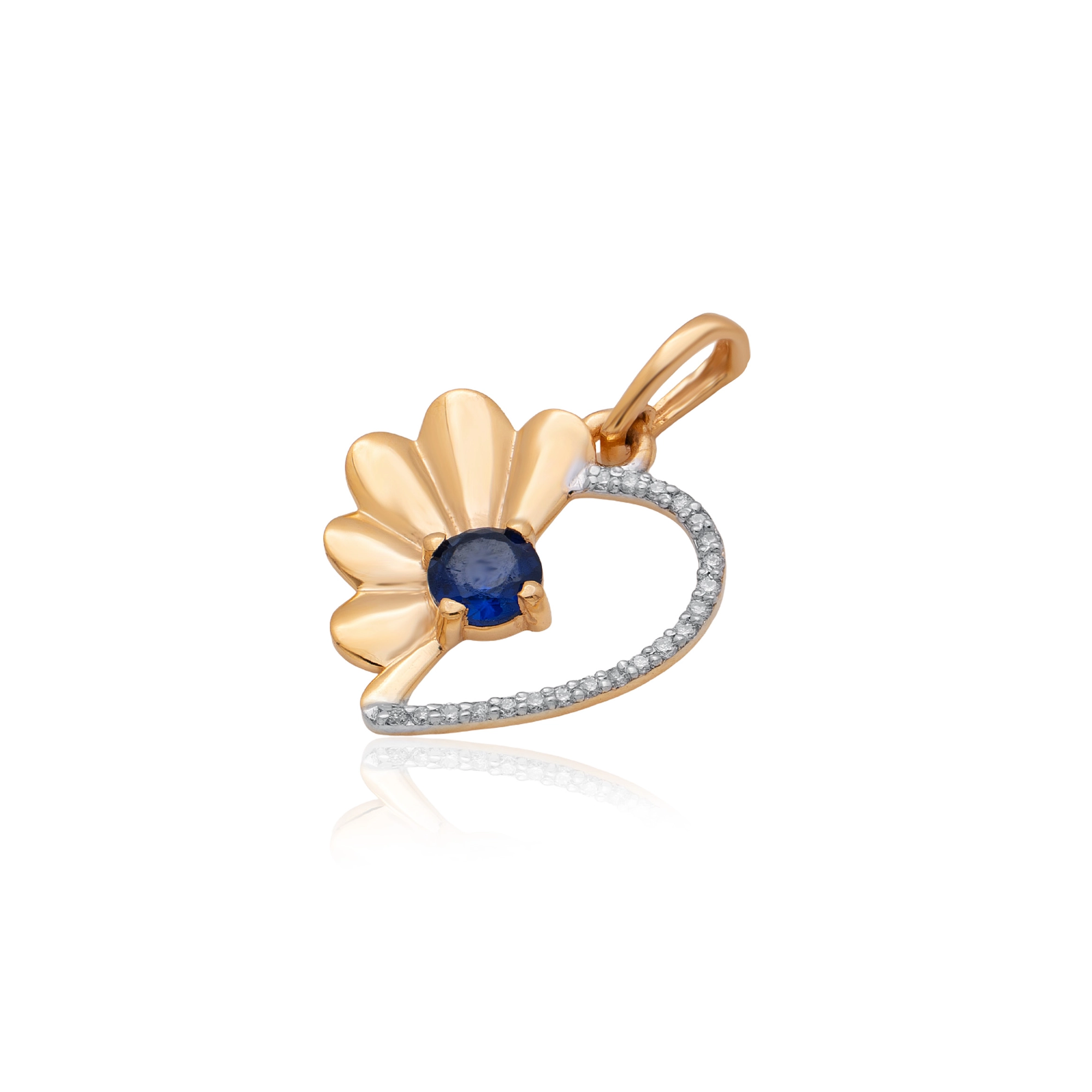 Rose Gold Diamond Pendant thumbnail 2