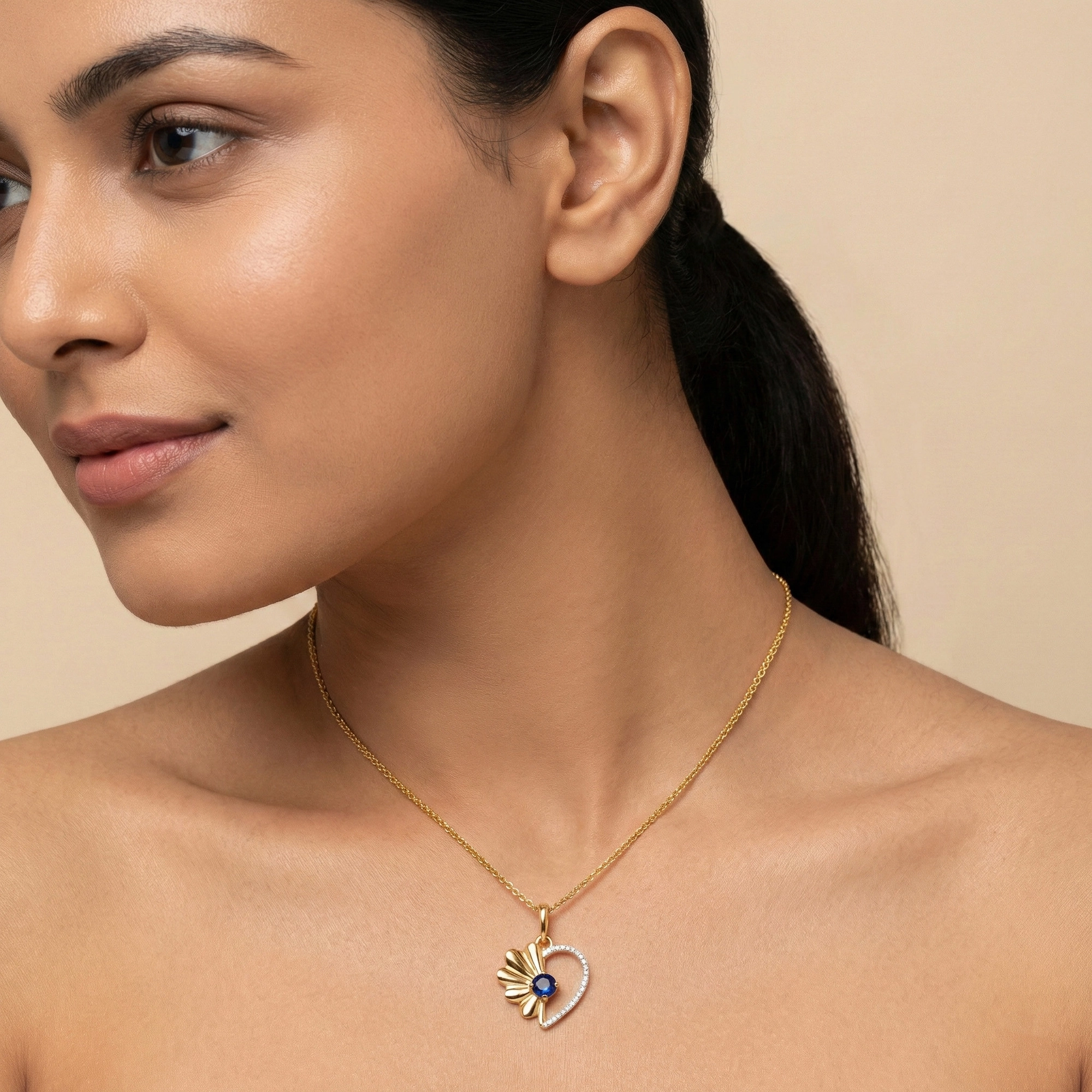 Rose Gold Diamond Pendant thumbnail 4