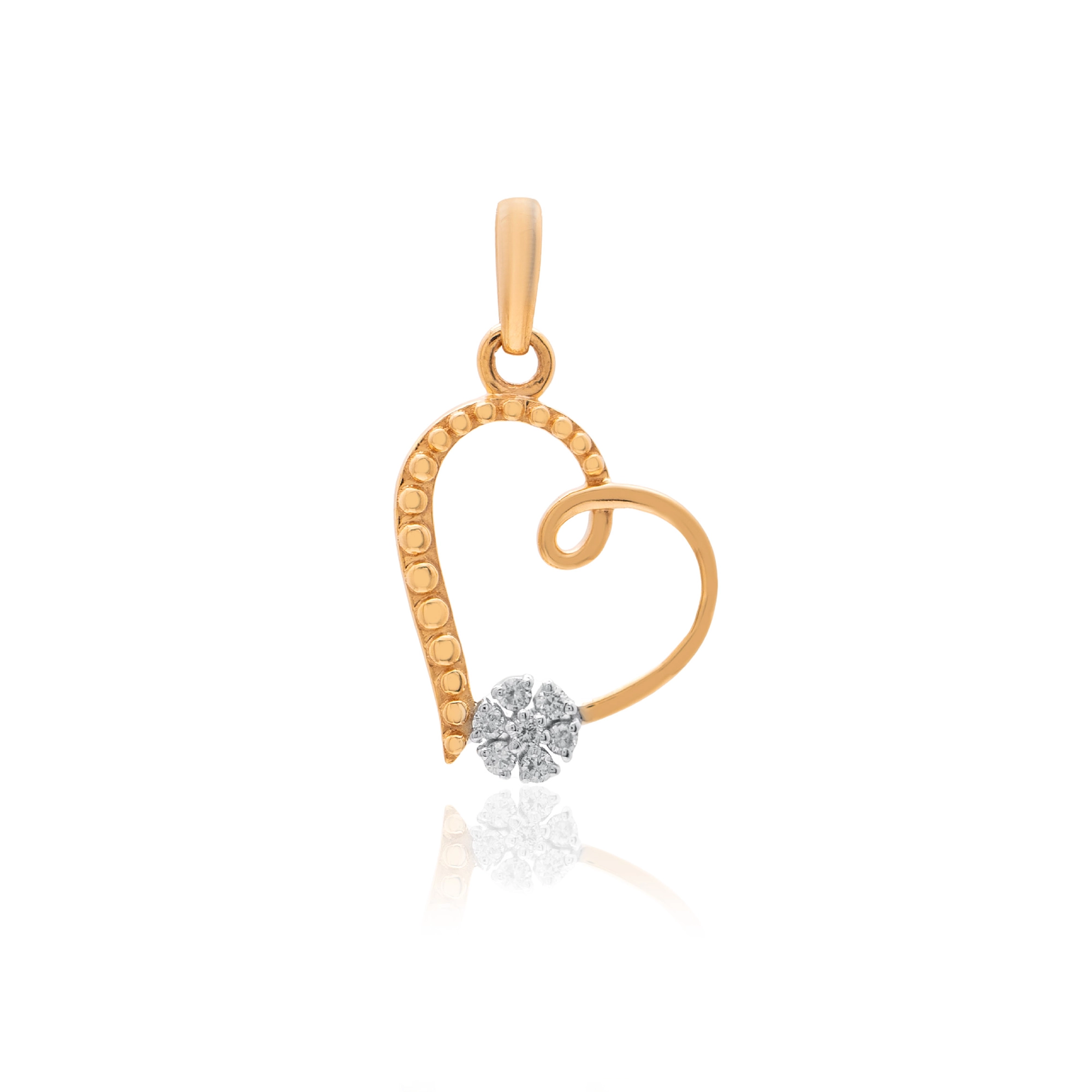 Yellow Gold Diamond Pendant
