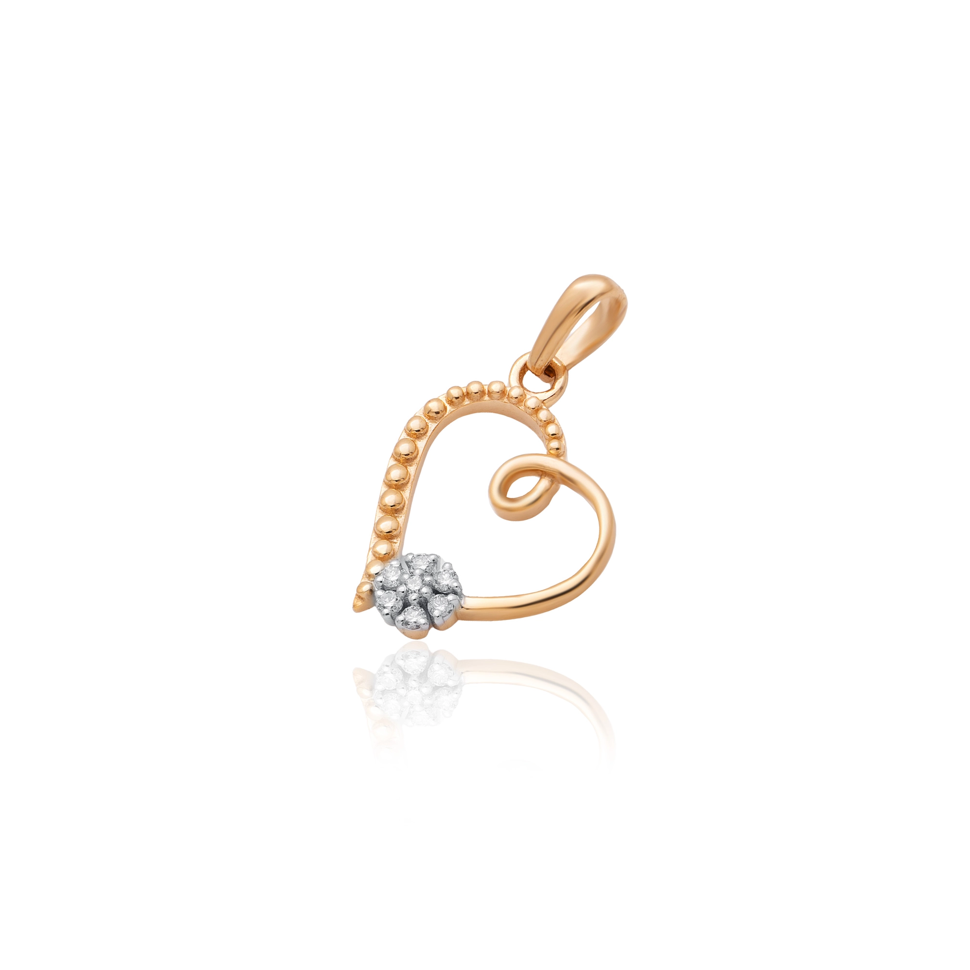 Yellow Gold Diamond Pendant thumbnail 2