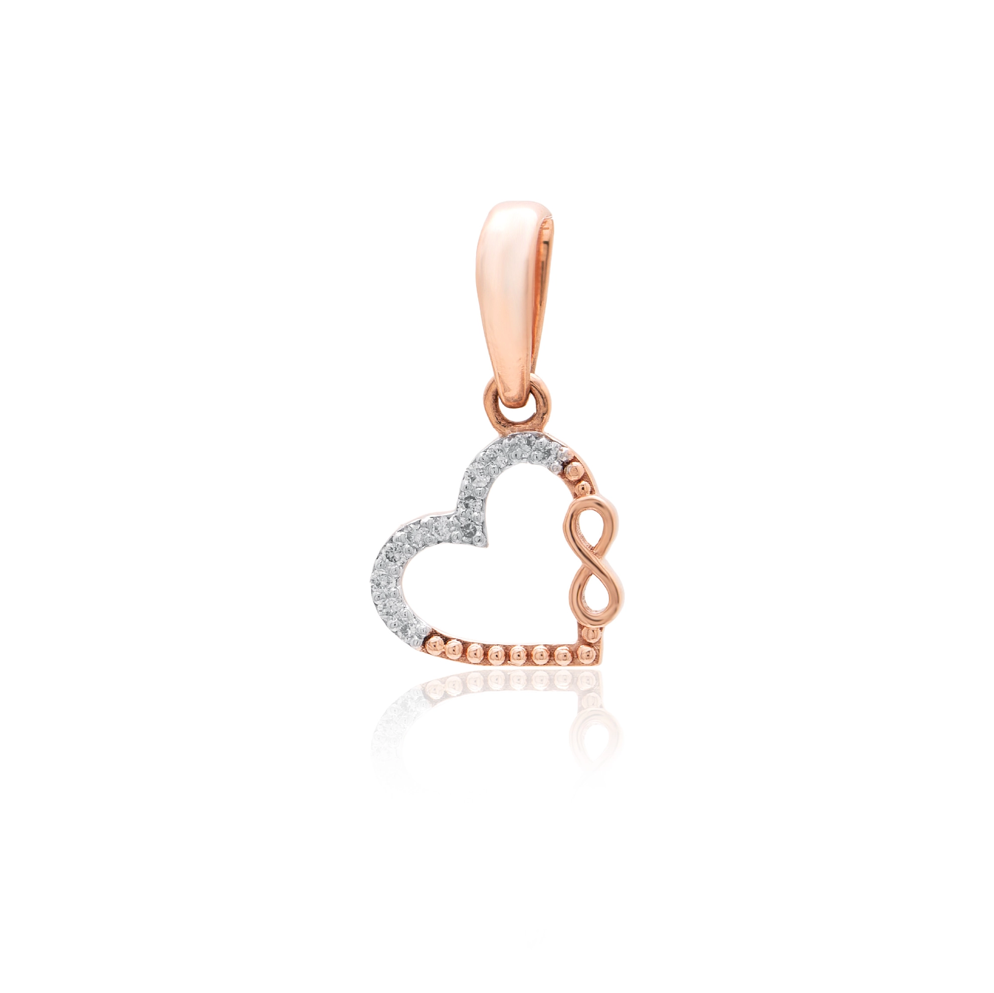 Rose Gold Diamond Pendant