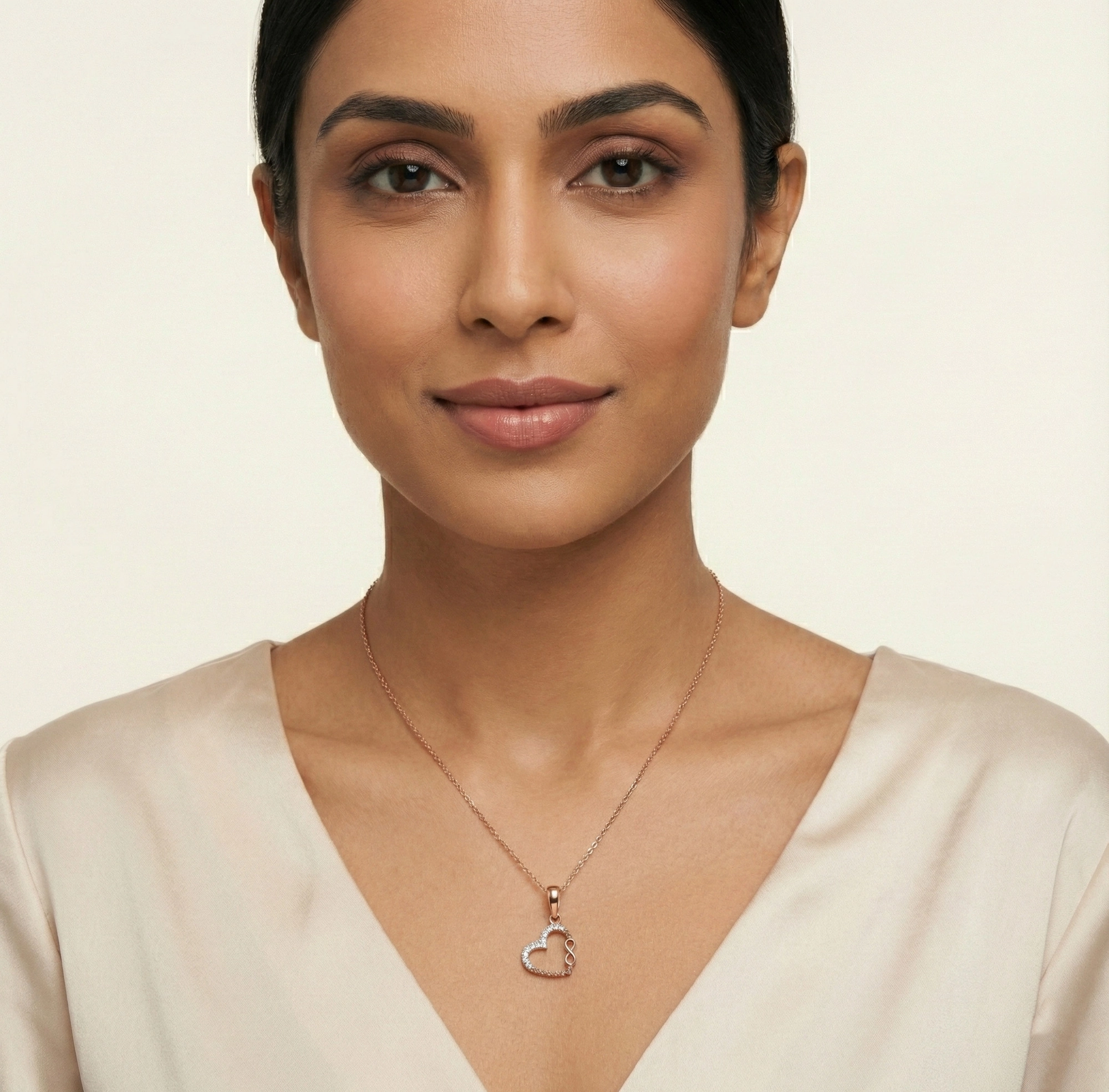 Rose Gold Diamond Pendant thumbnail 4
