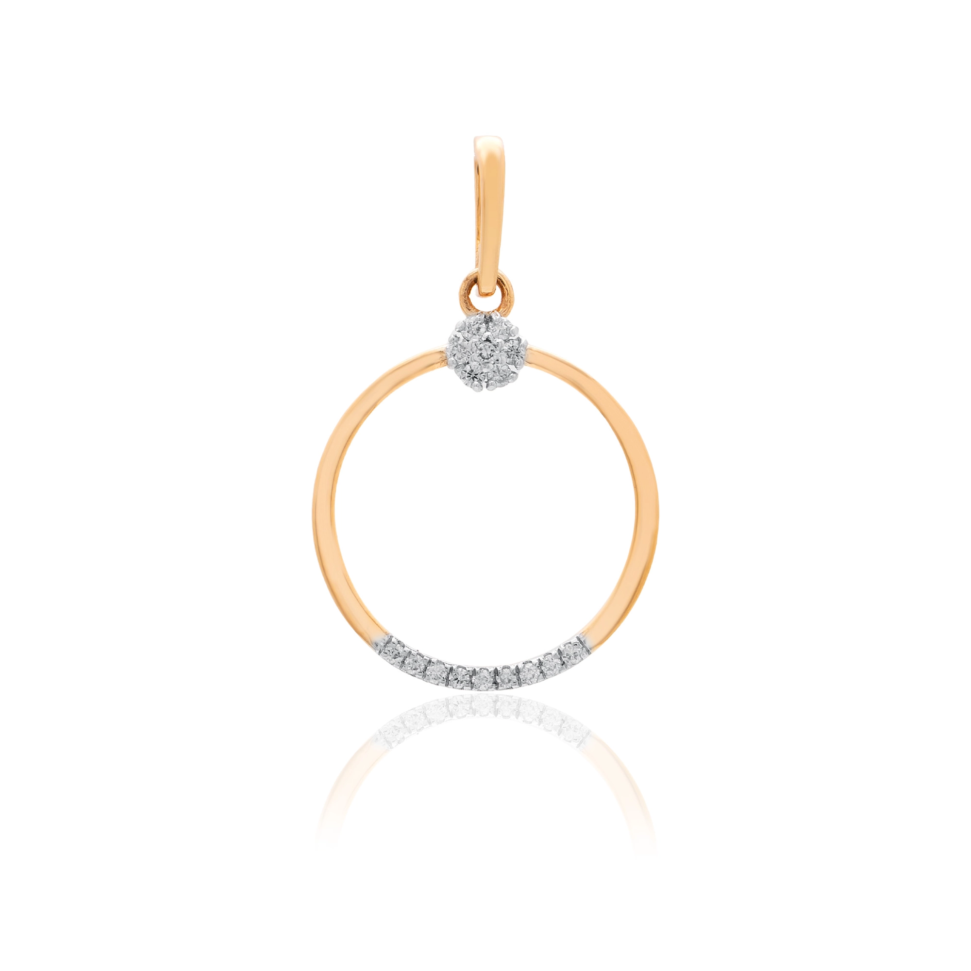 Yellow Gold Diamond Pendant