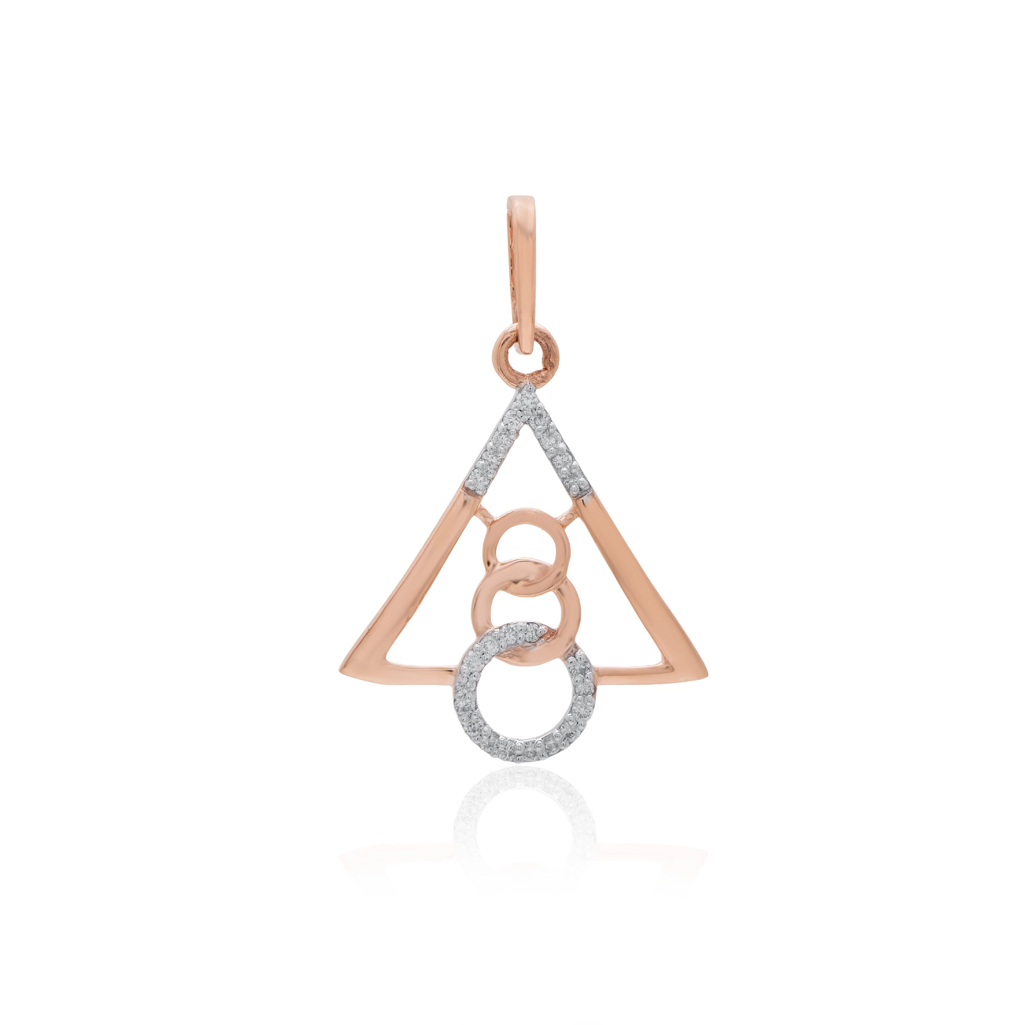 Rose Gold Diamond Pendant thumbnail 3